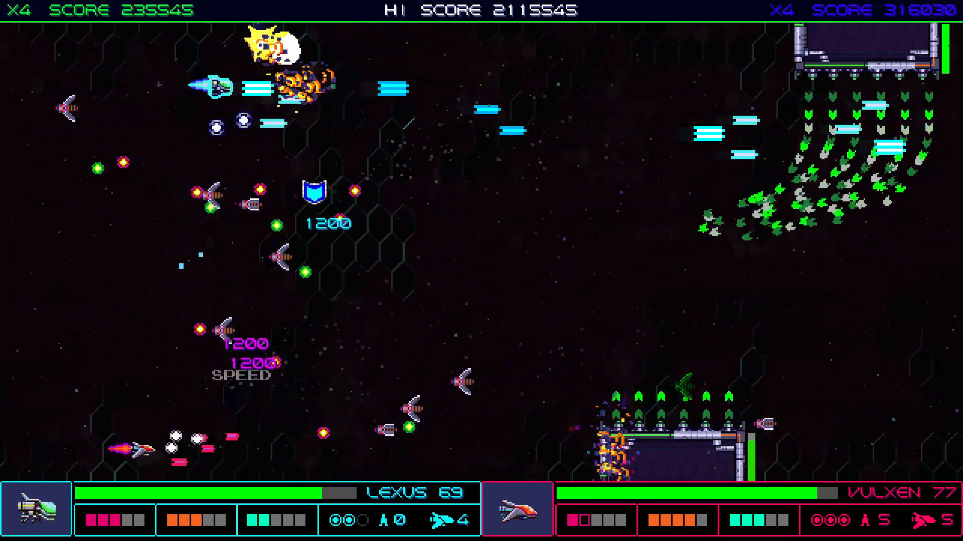 Screenshot for Galactic Wars EX