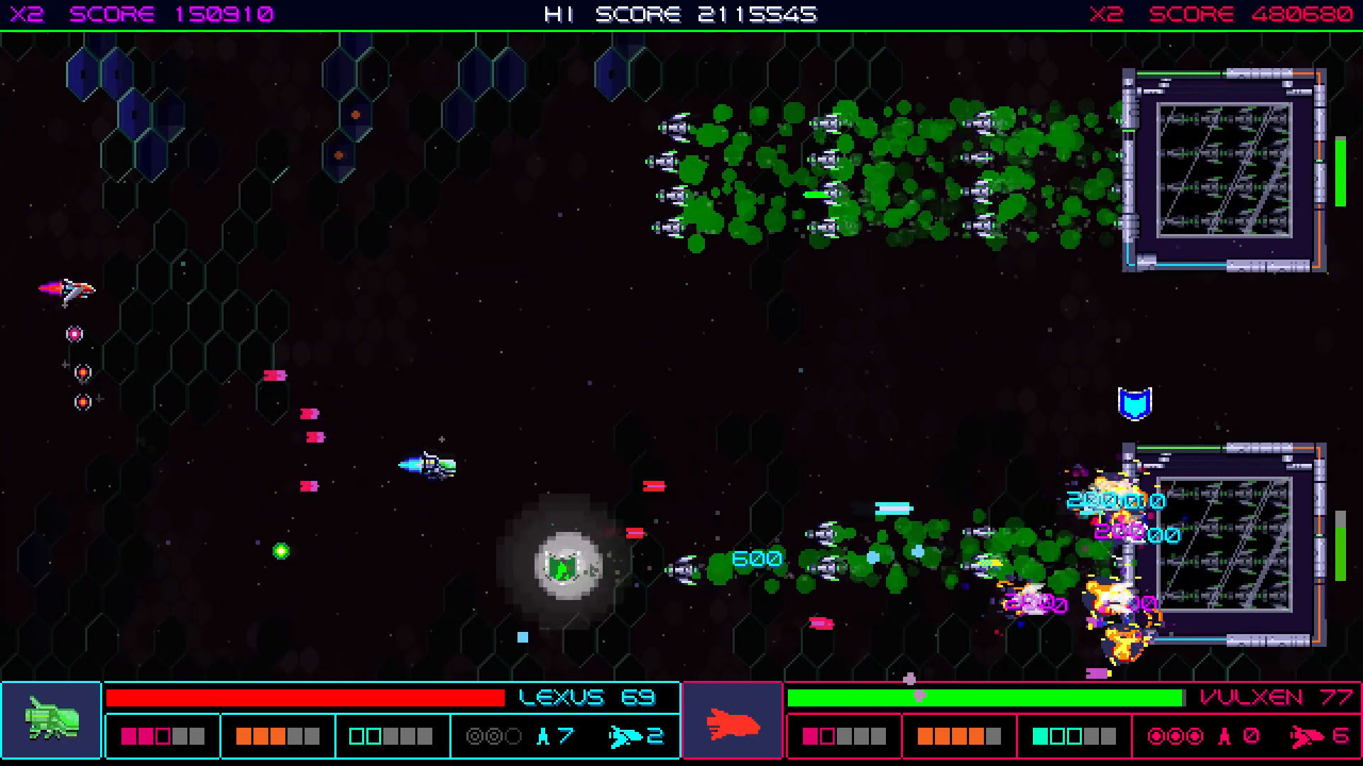 Screenshot for Galactic Wars EX