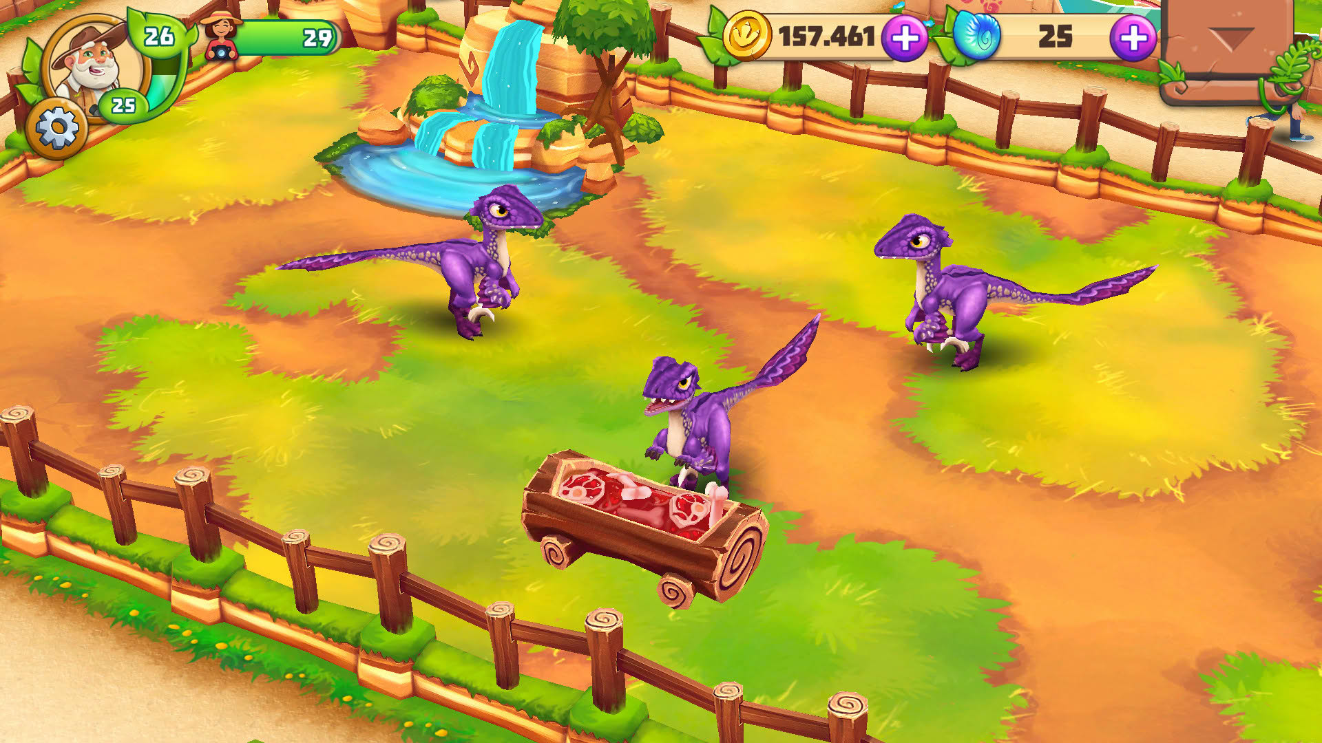 Screenshot for Dinosaur Park: Primeval Zoo