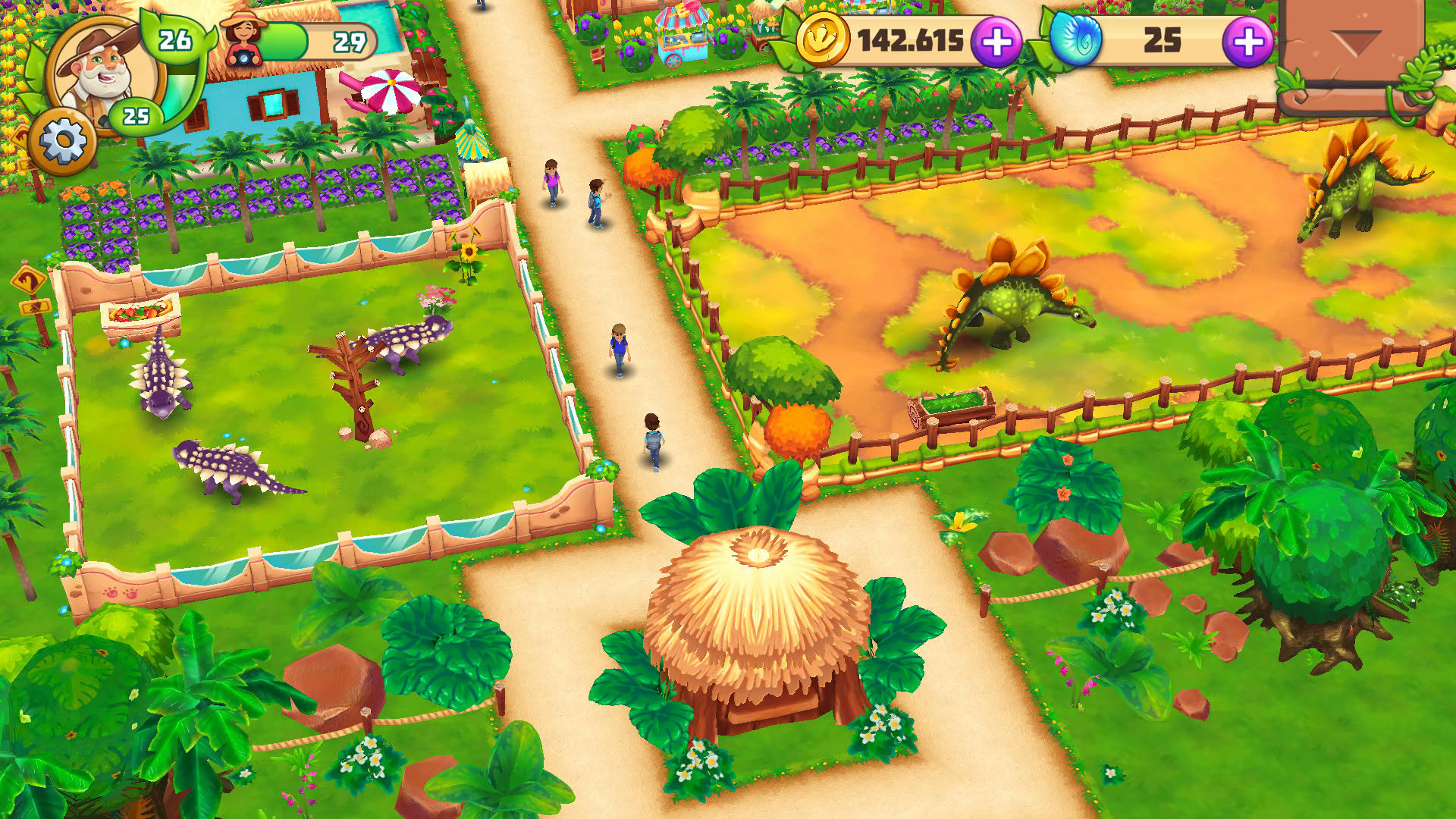 Screenshot for Dinosaur Park: Primeval Zoo