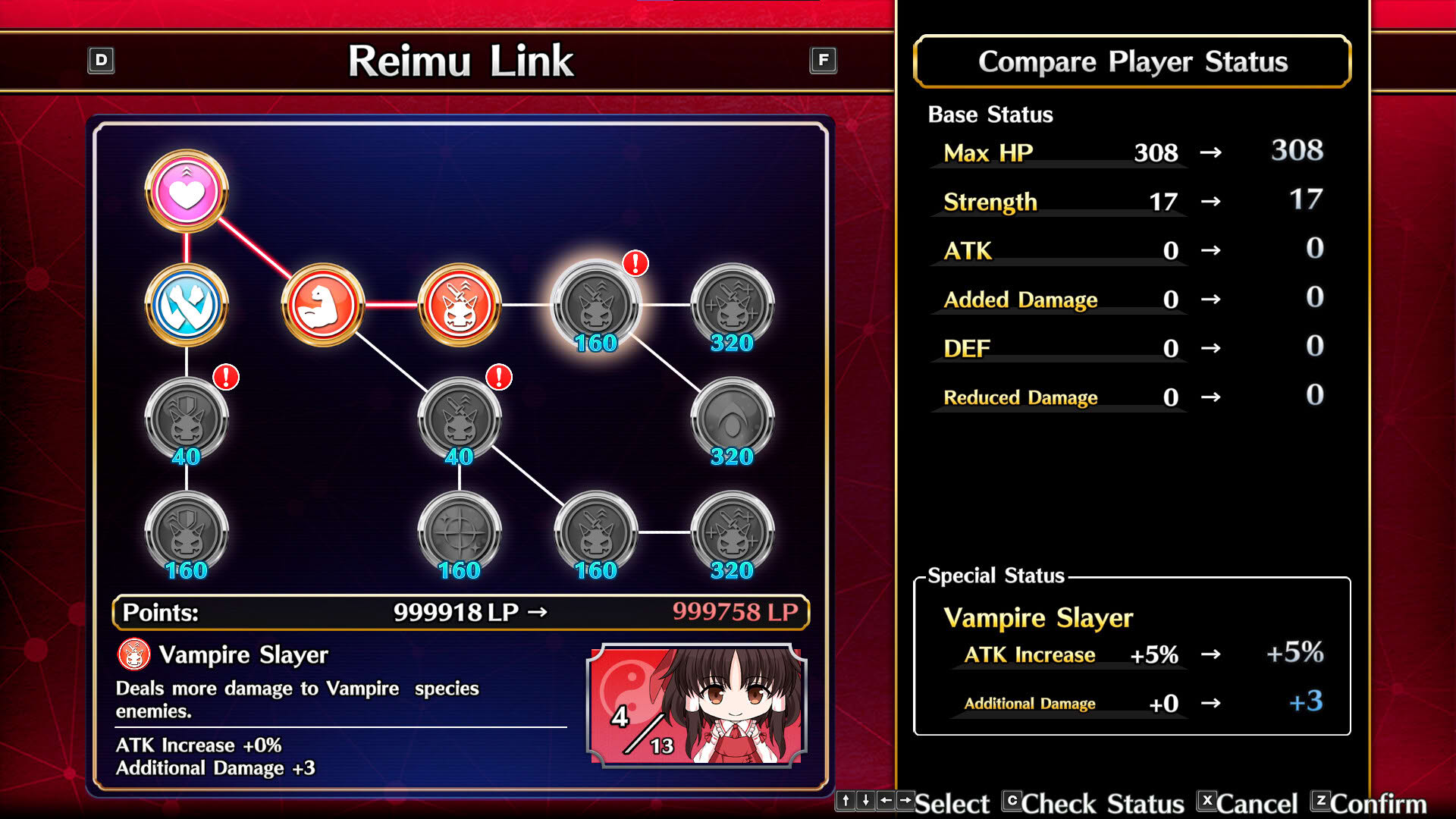 Screenshot for Touhou Genso Wanderer: Foresight