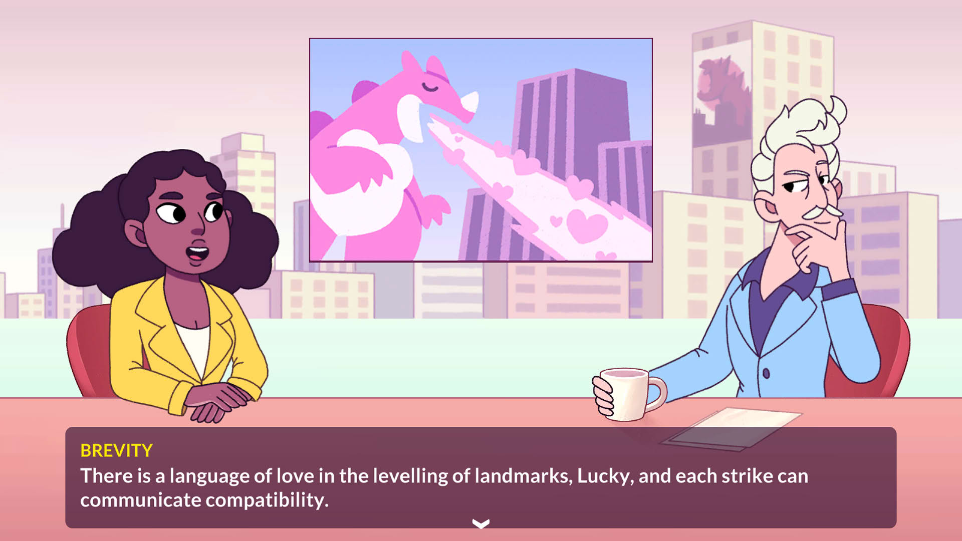 Screenshot for Kaichu: The Kaiju Dating Sim