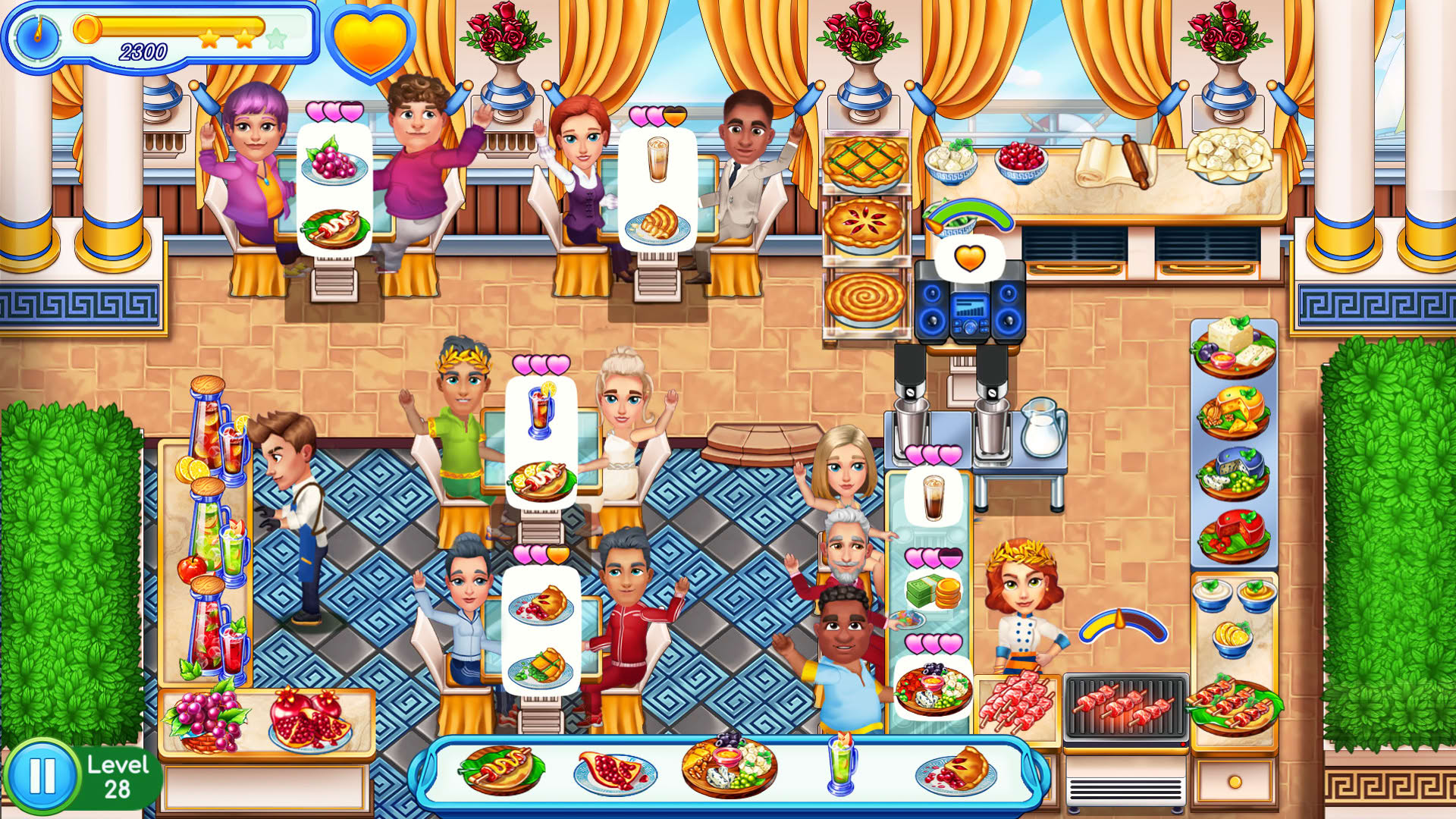 Screenshot for Claire's Cruisin' Cafe: High Seas Cuisine