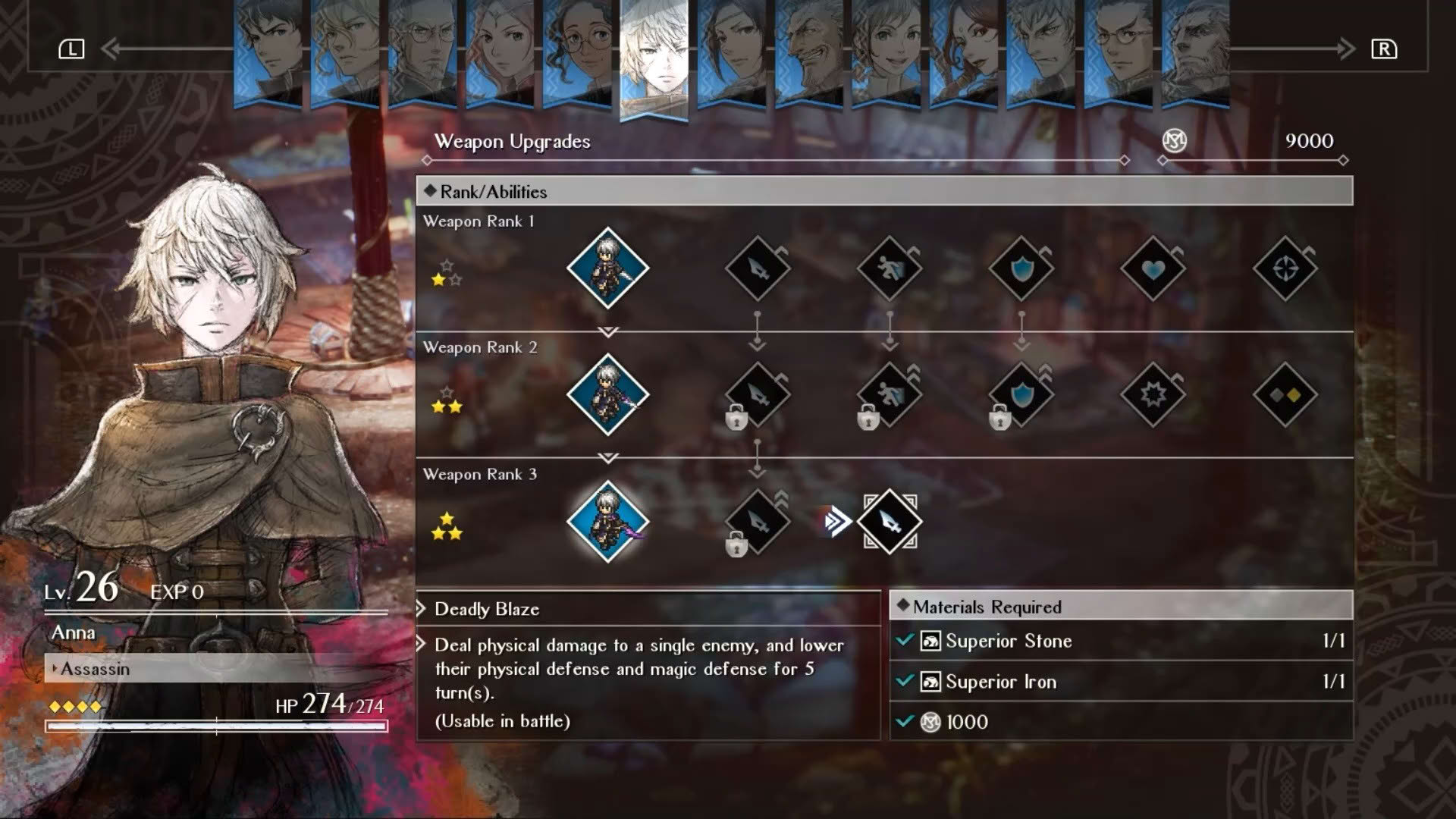 Screenshot for Triangle Strategy