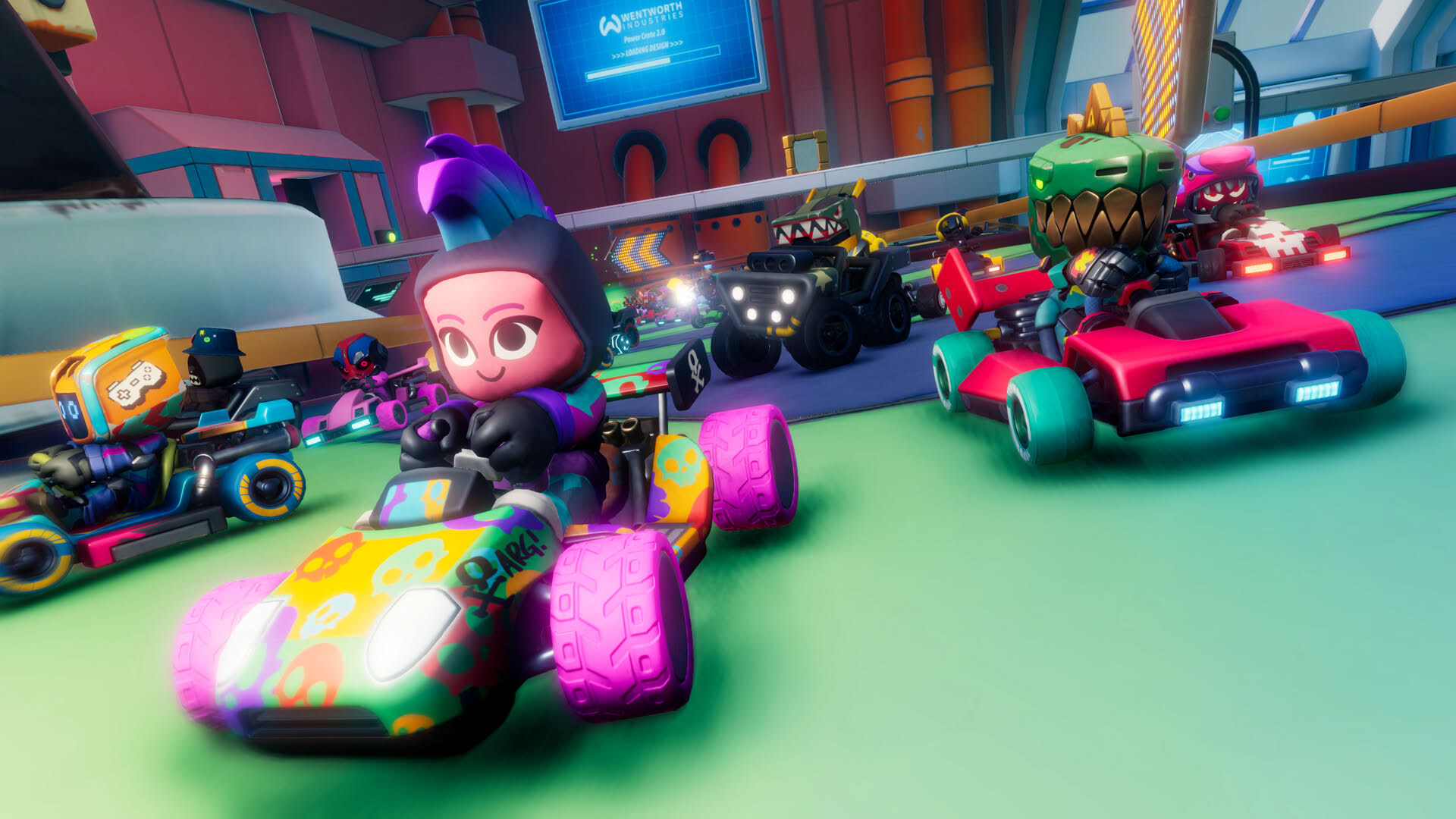Screenshot for Stampede Racing Royale