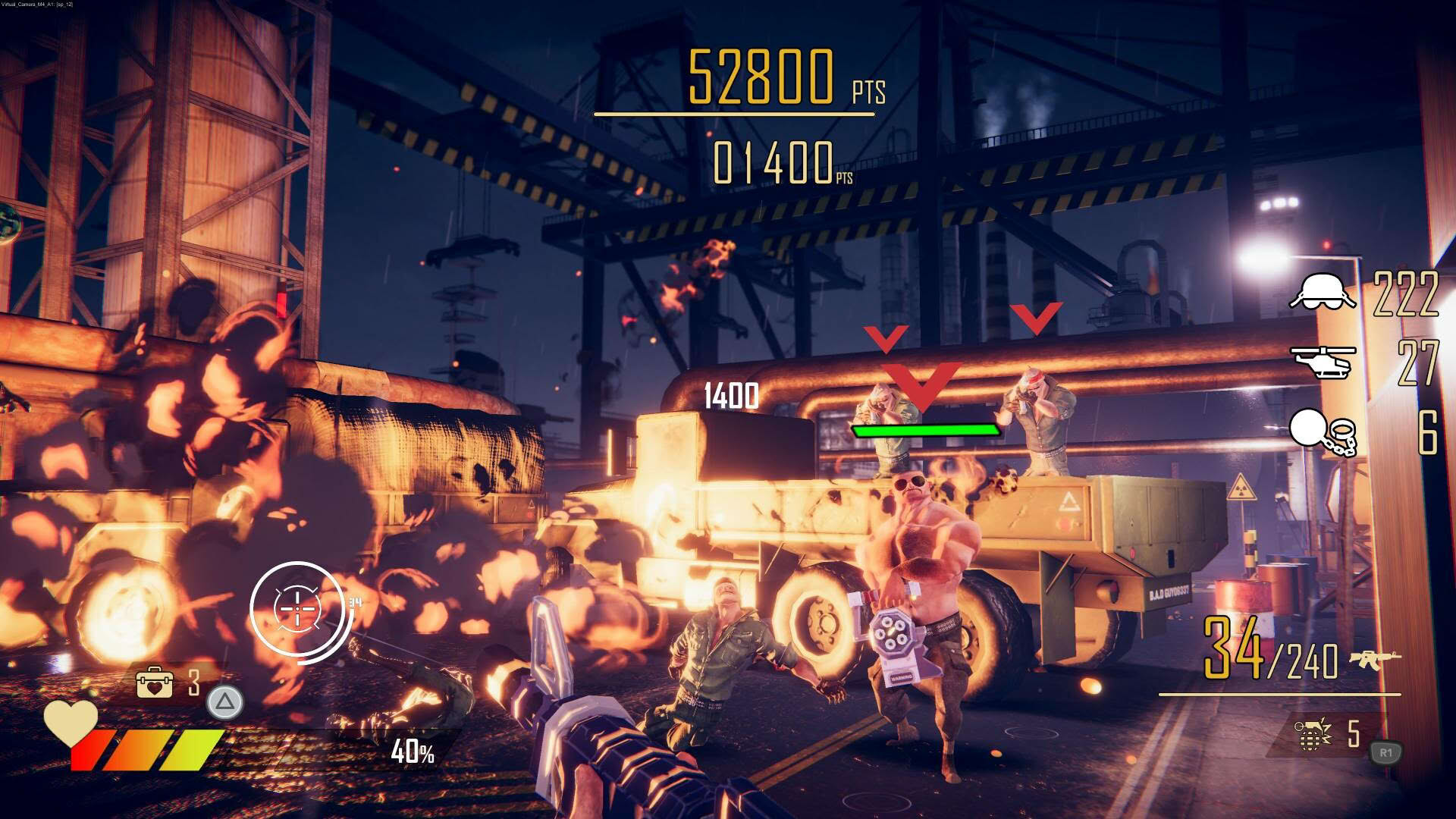 Screenshot for Operation Wolf Returns: First Mission
