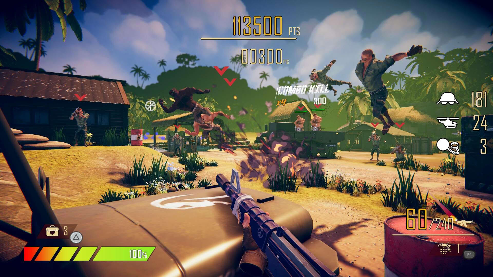 Screenshot for Operation Wolf Returns: First Mission