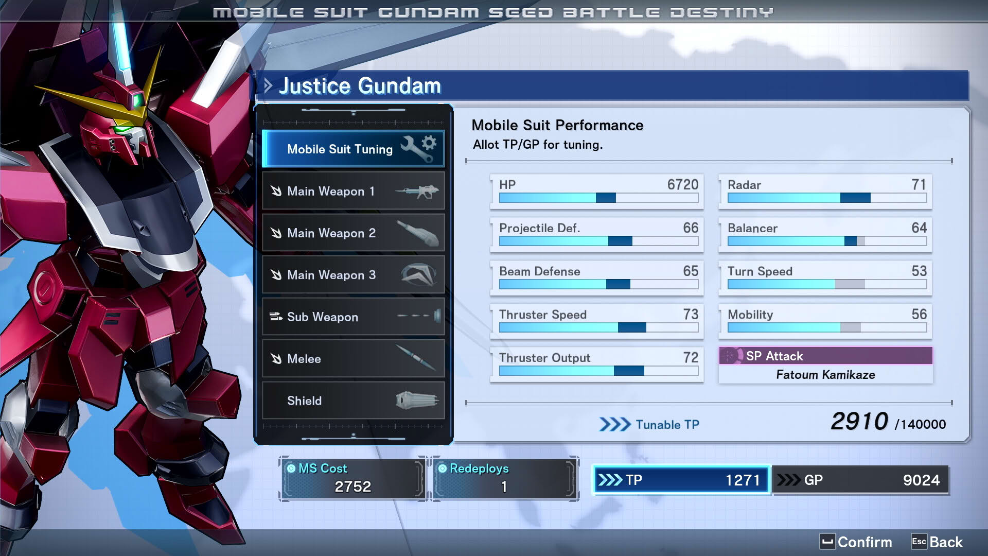 Screenshot for Mobile Suit Gundam Seed: Battle Destiny Remastered