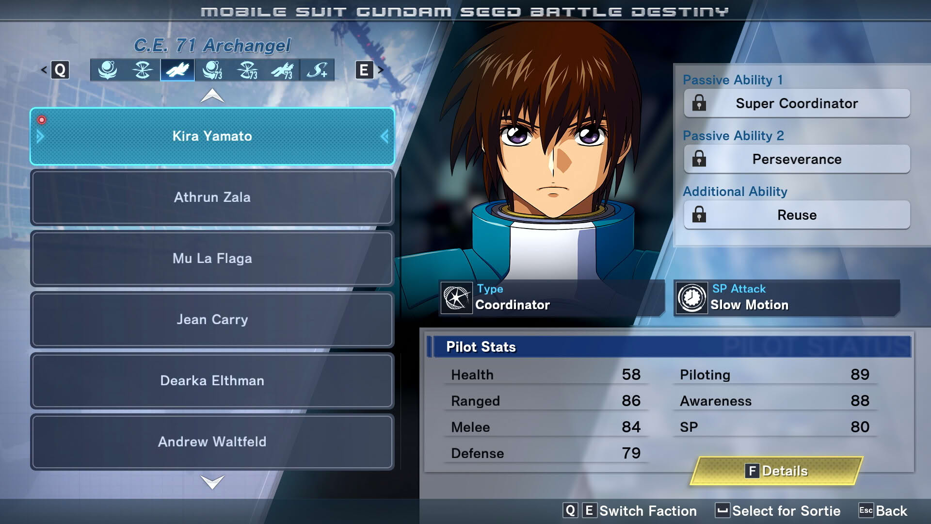 Screenshot for Mobile Suit Gundam Seed: Battle Destiny Remastered