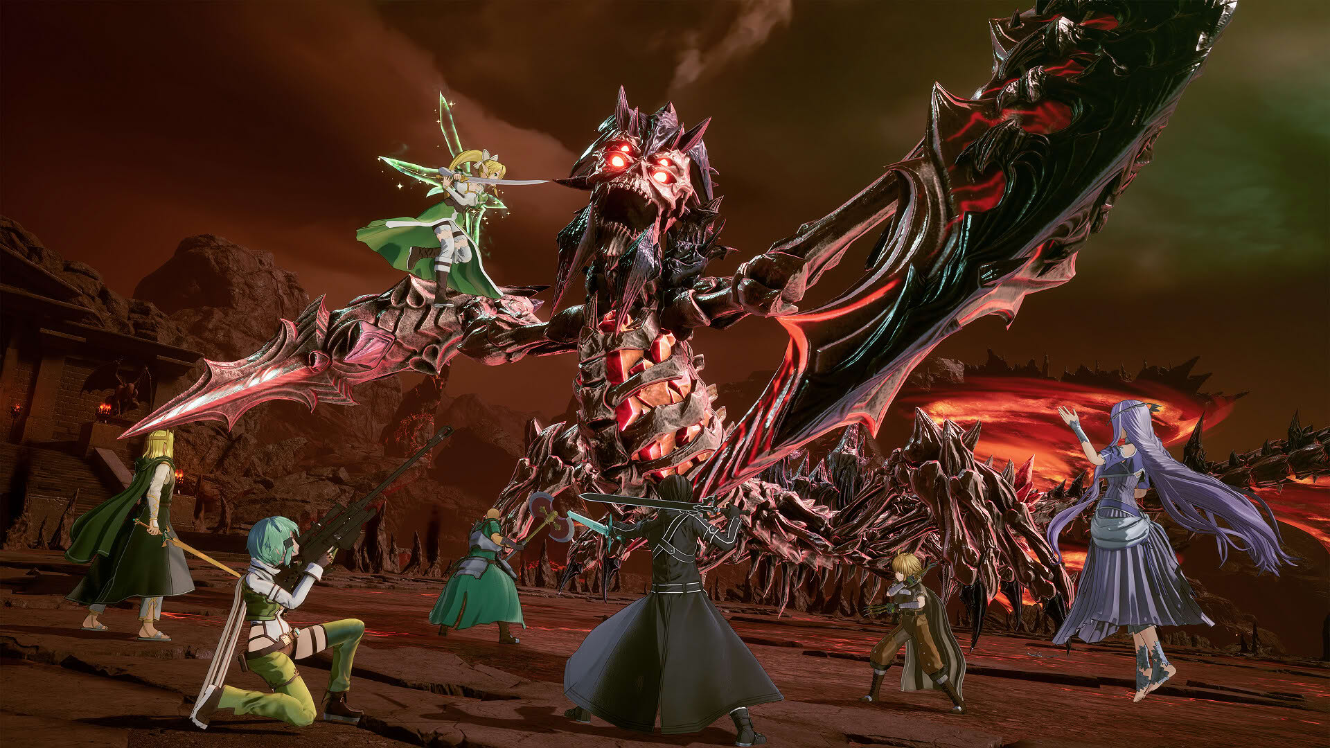 Screenshot for Sword Art Online: Fractured Daydream