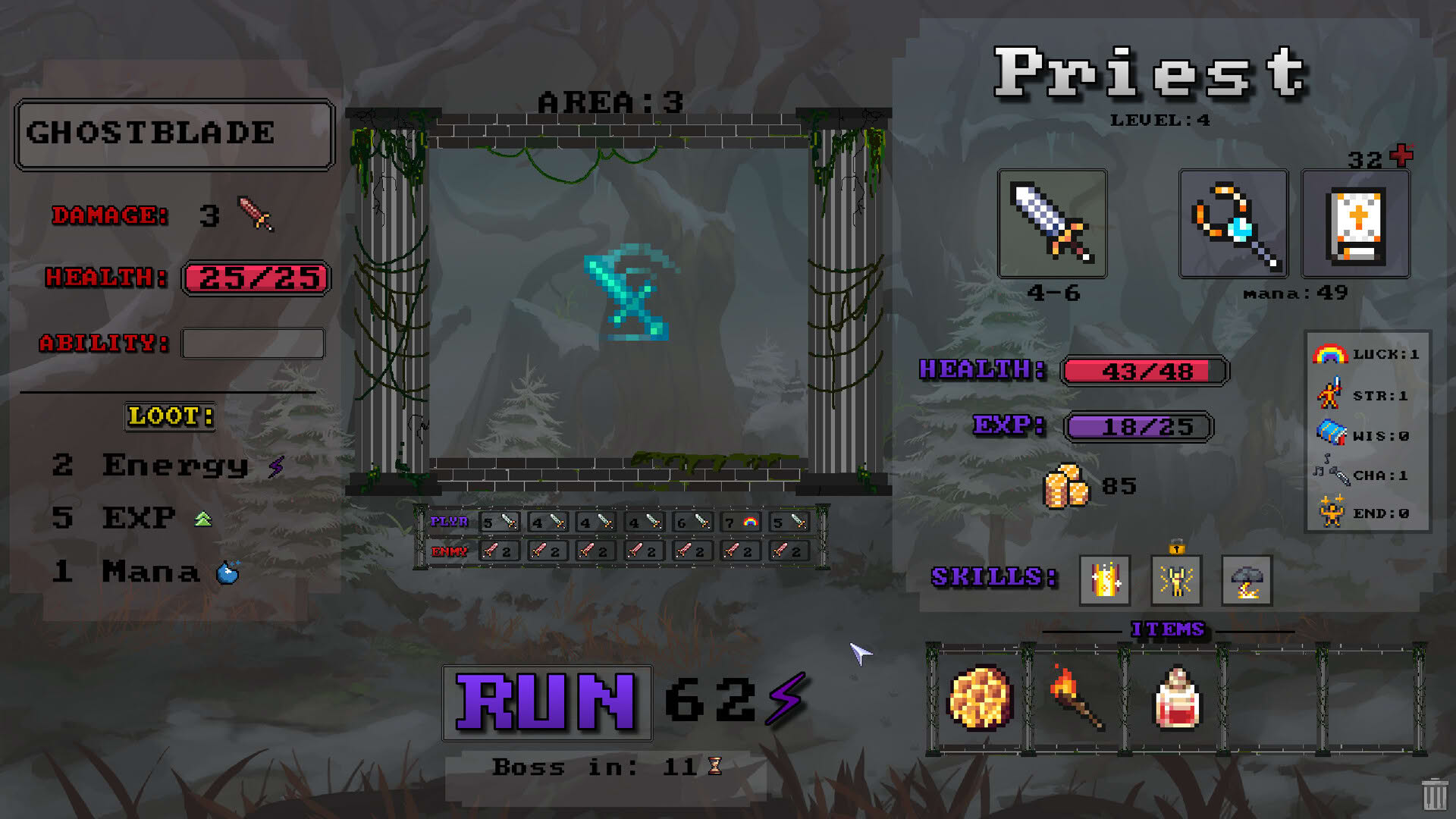 Screenshot for Monsters and Weapons