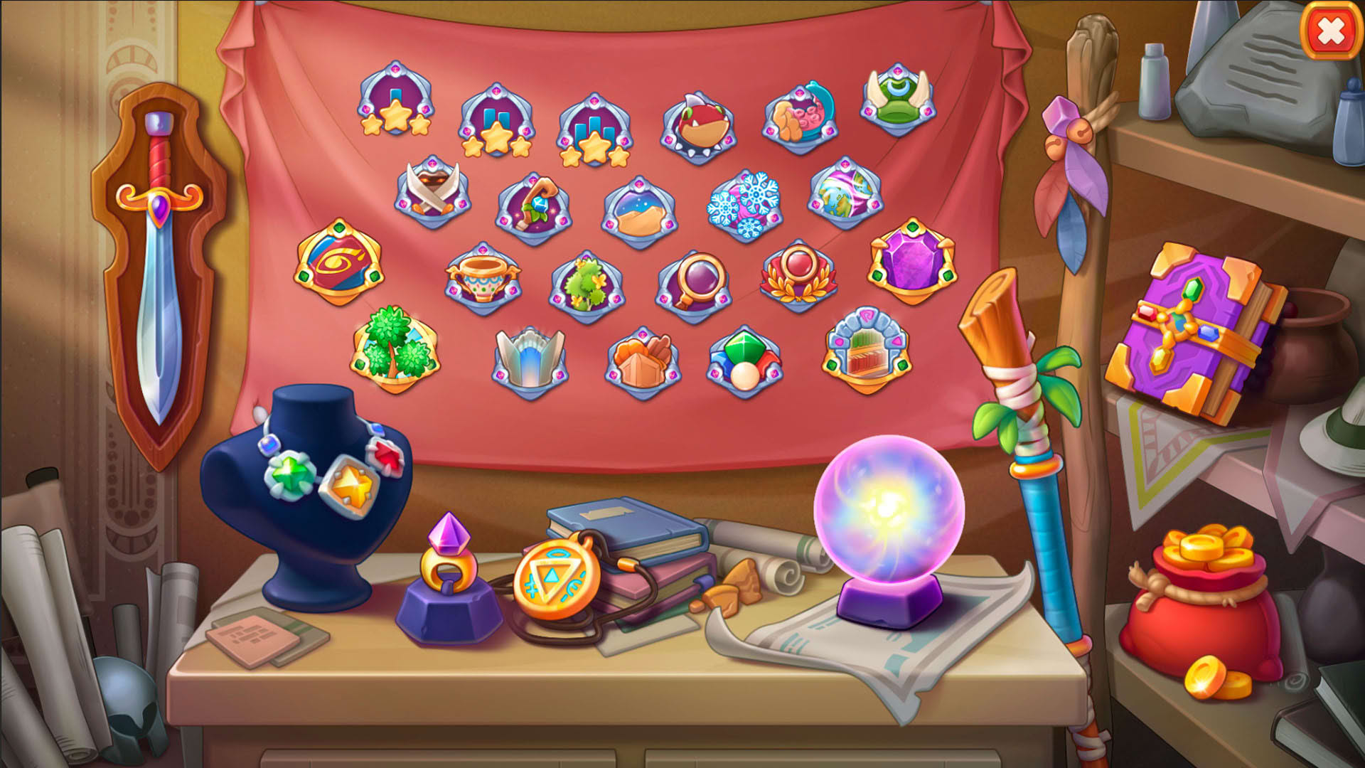 Screenshot for Lost Artifacts: Mysterious Book - Collector's Edition