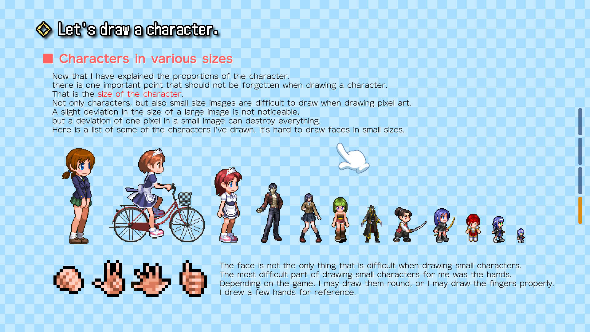 Screenshot for Pixel Art School