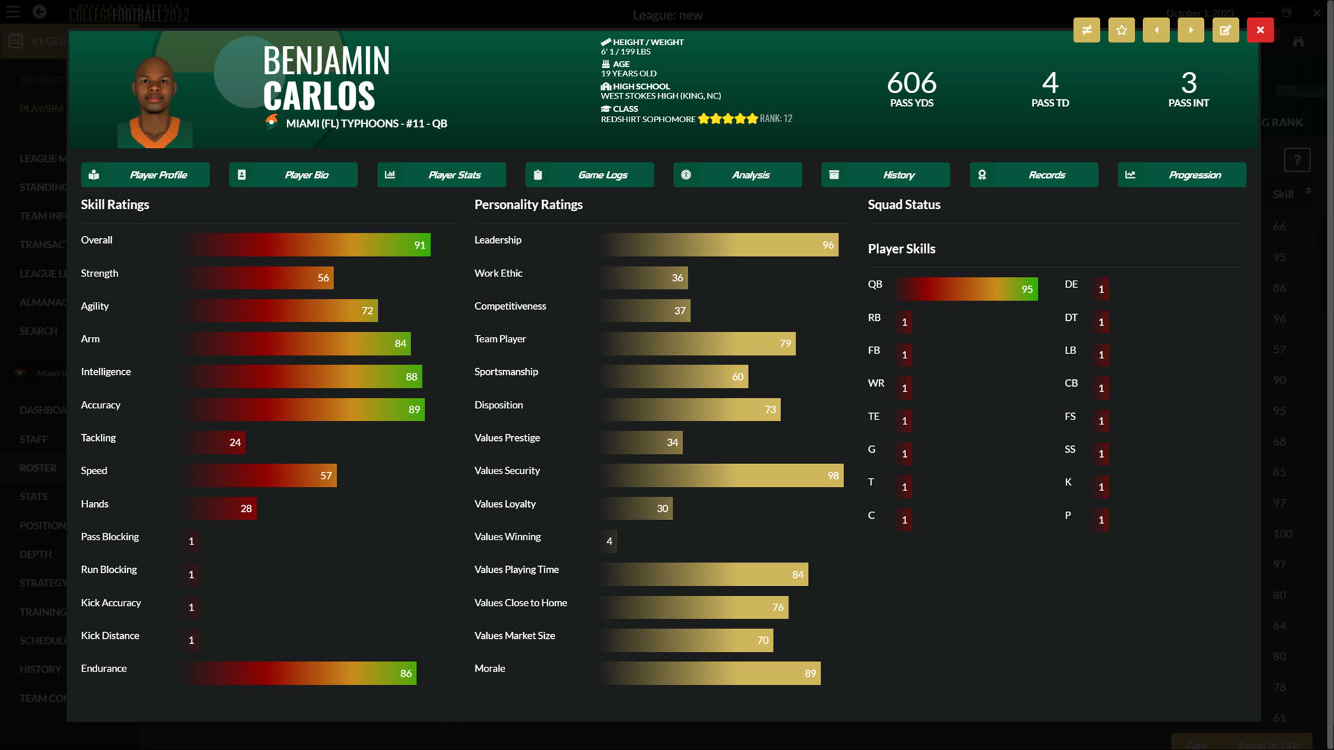 Screenshot for Draft Day Sports: College Football 2022