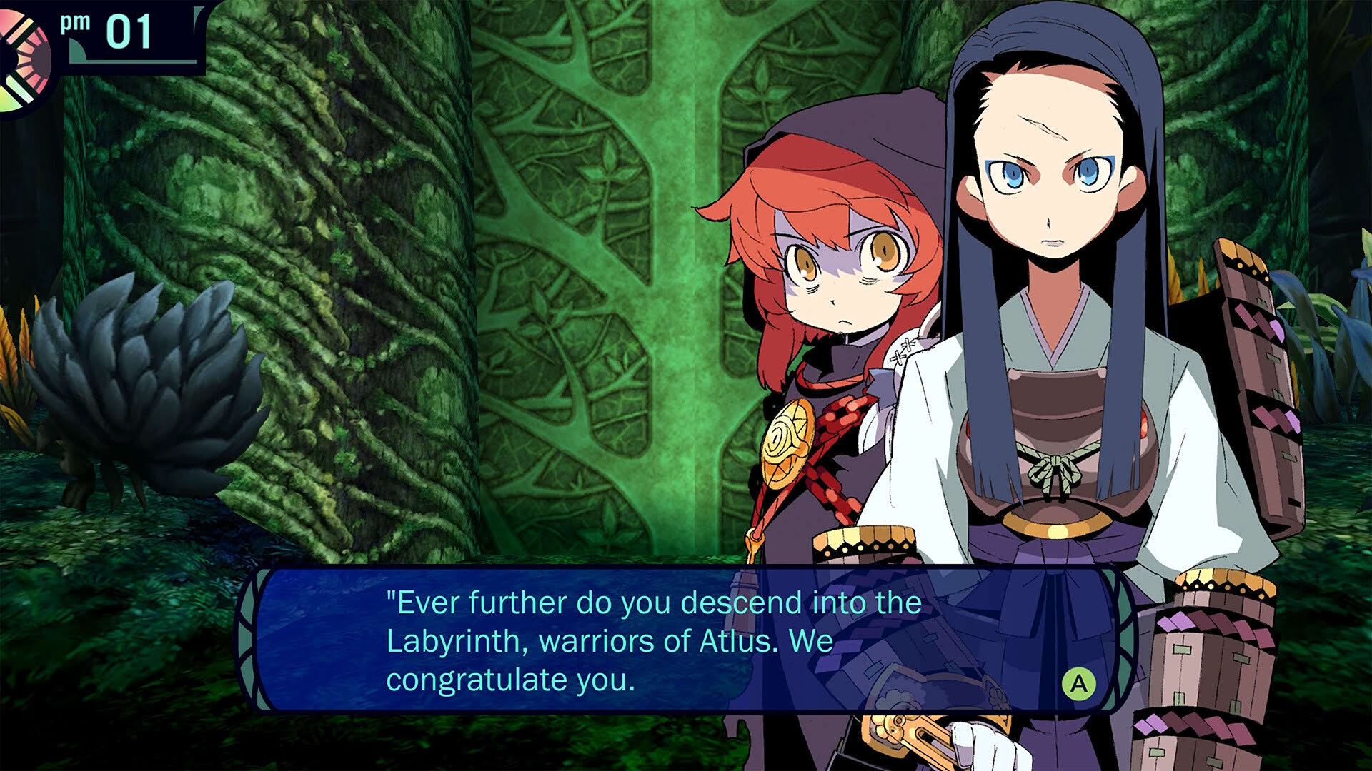 Screenshot for Etrian Odyssey HD