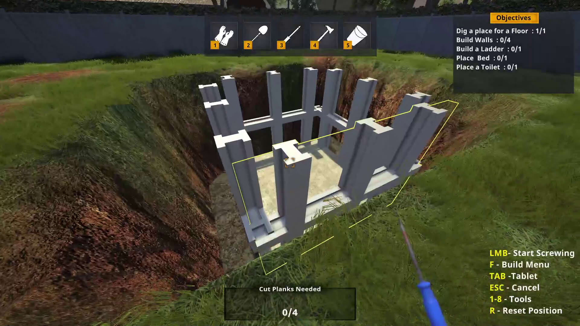 Screenshot for Bunker Builder Simulator