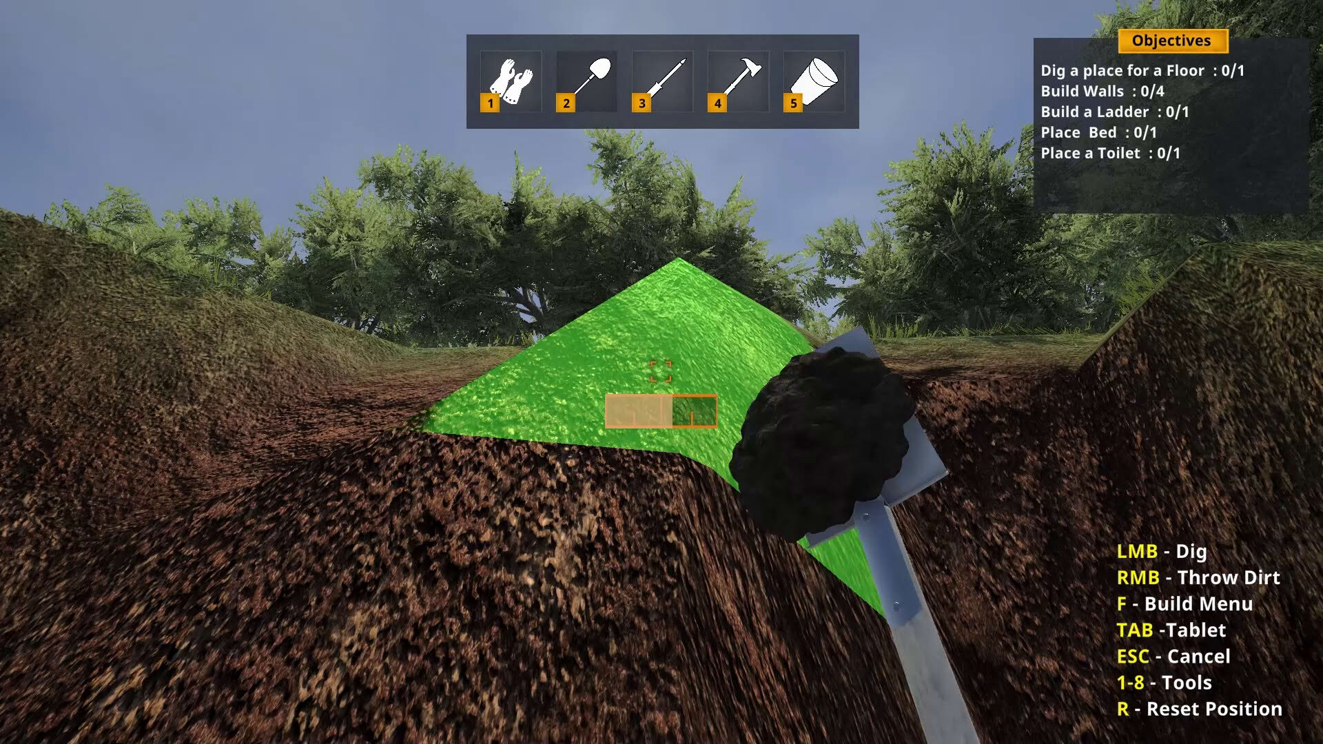 Screenshot for Bunker Builder Simulator