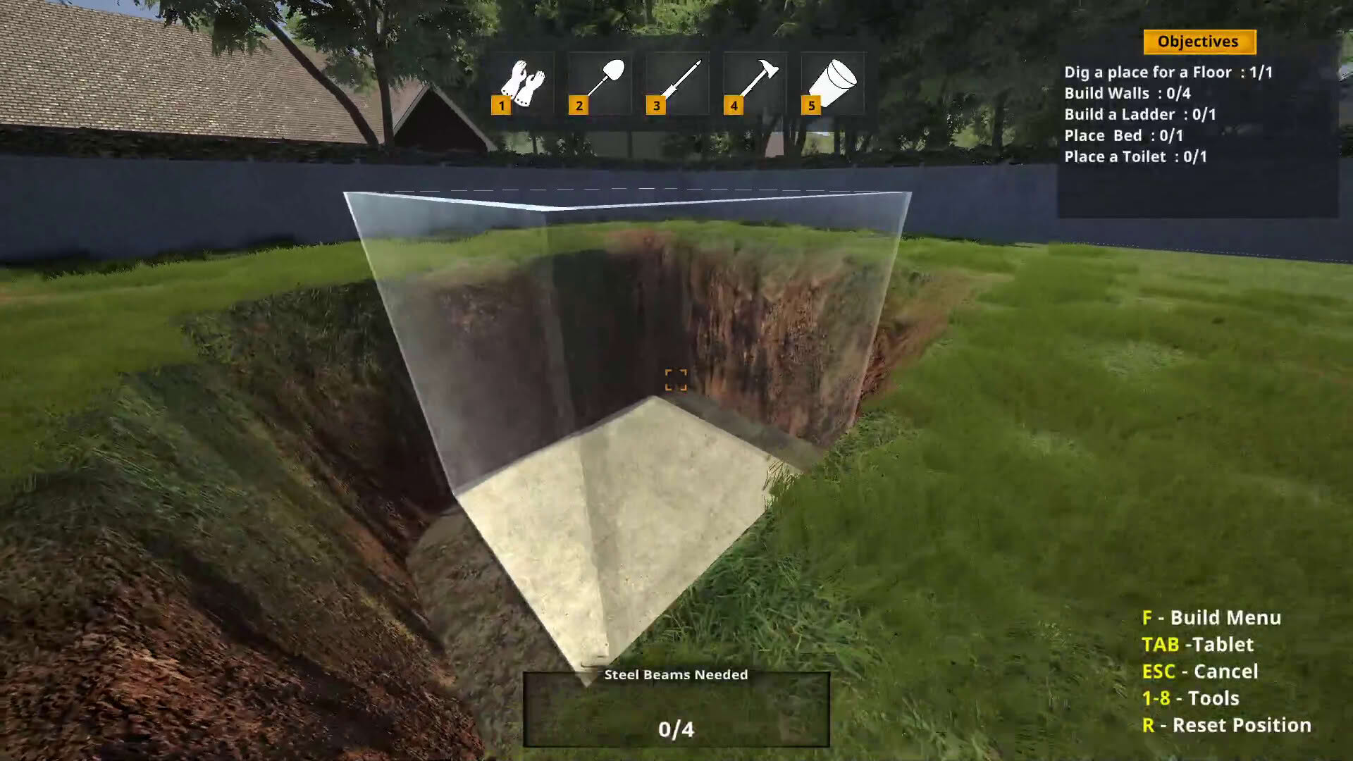 Screenshot for Bunker Builder Simulator