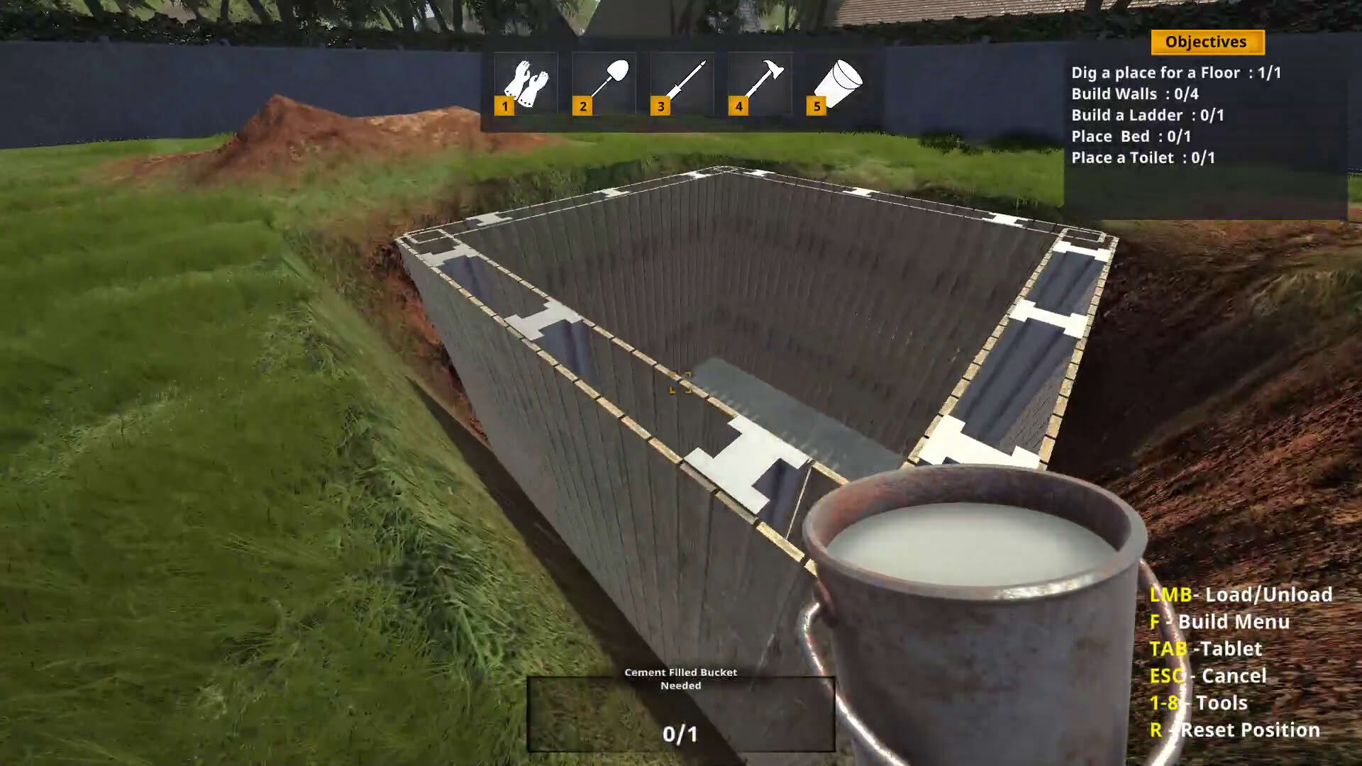 Screenshot for Bunker Builder Simulator