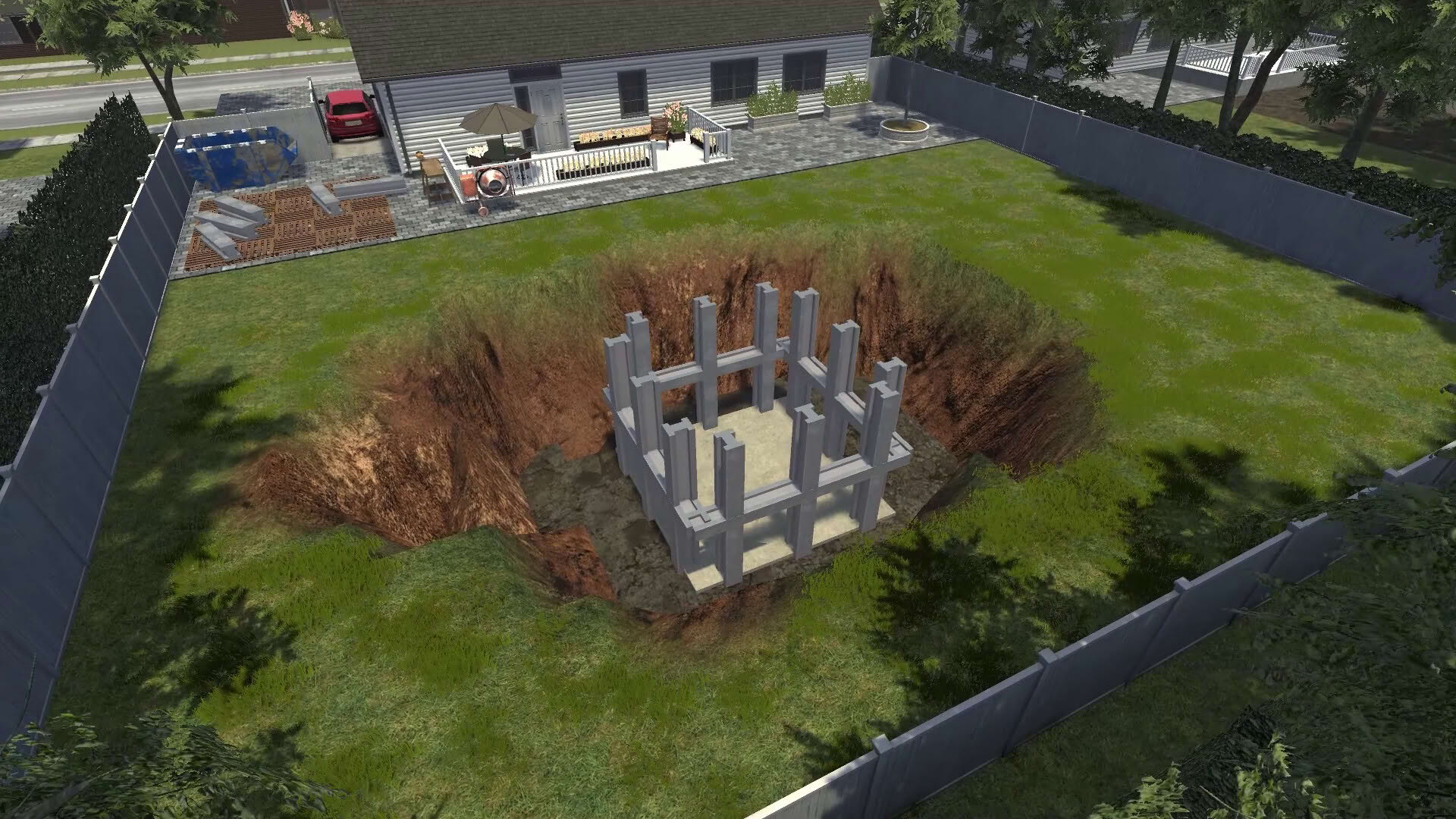 Screenshot for Bunker Builder Simulator