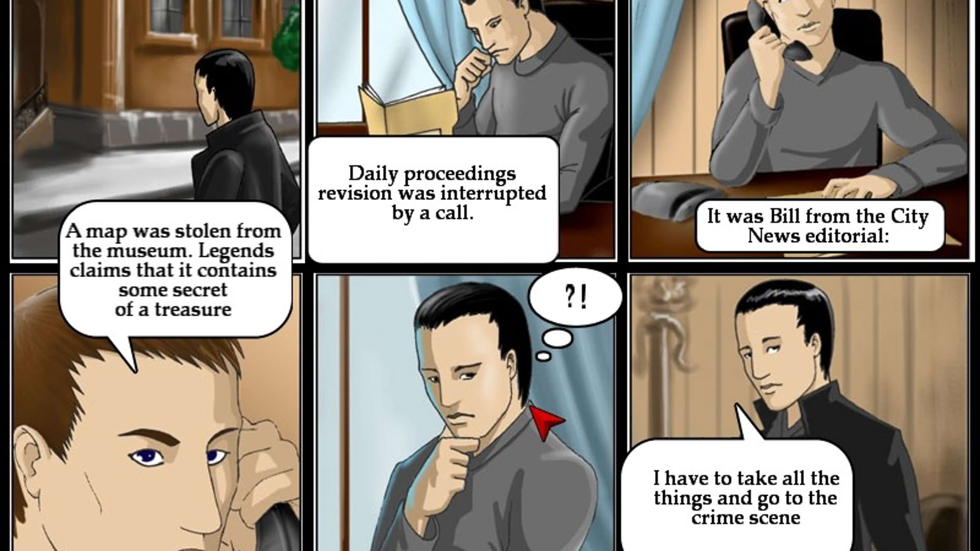 Screenshot for Detective Agency