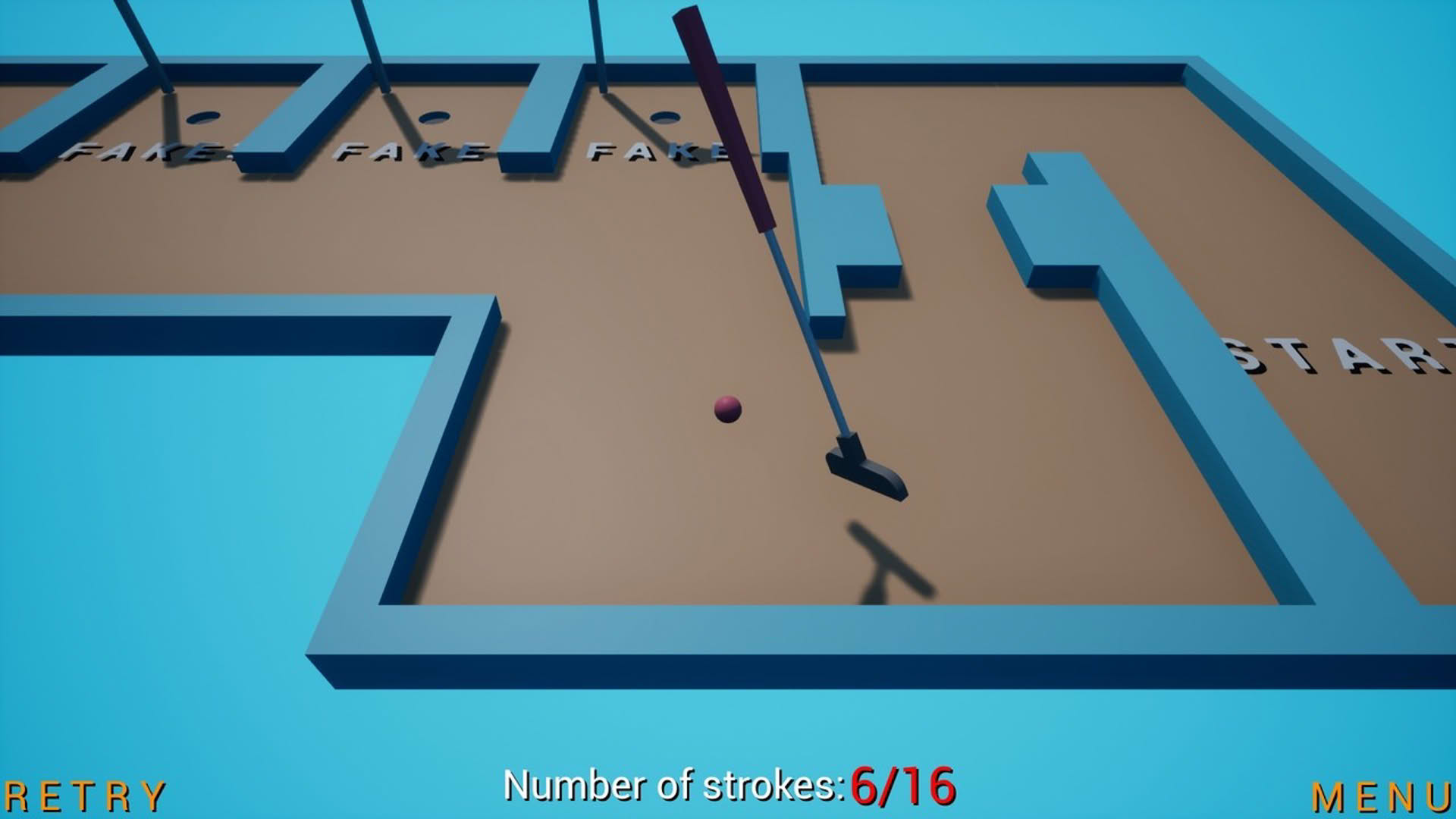 Screenshot for Mini Mini-Golf