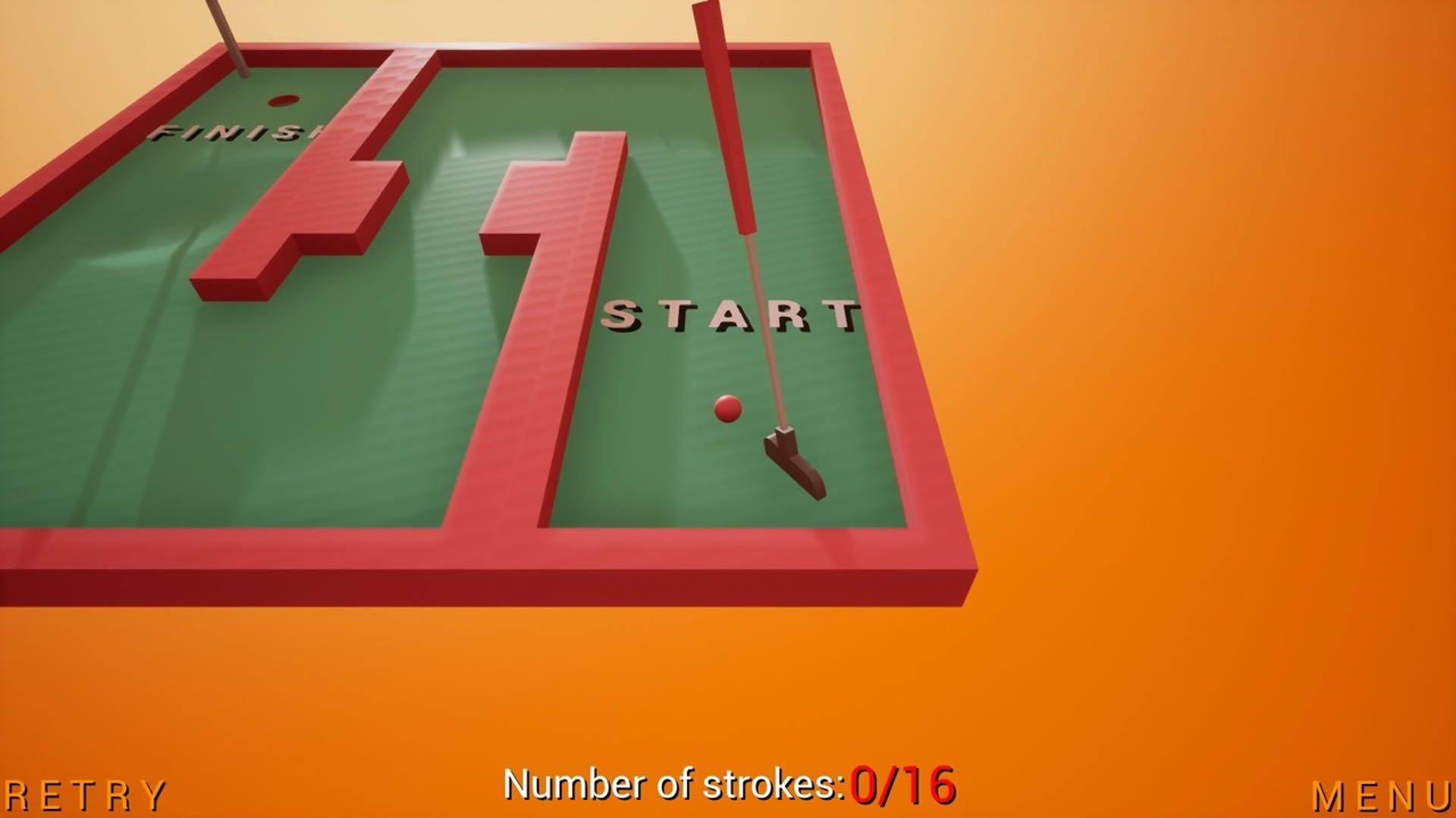 Screenshot for Mini Mini-Golf