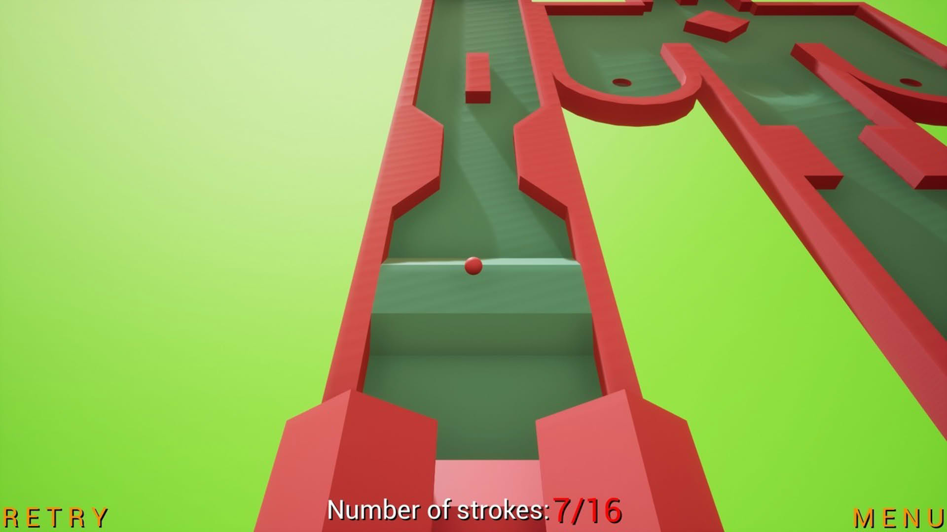 Screenshot for Mini Mini-Golf