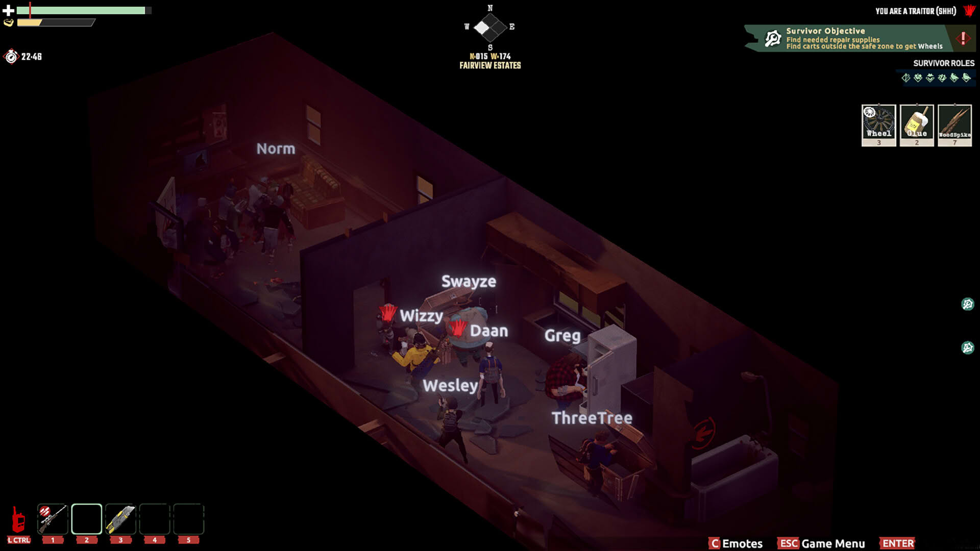 Screenshot for The Walking Dead: Betrayal