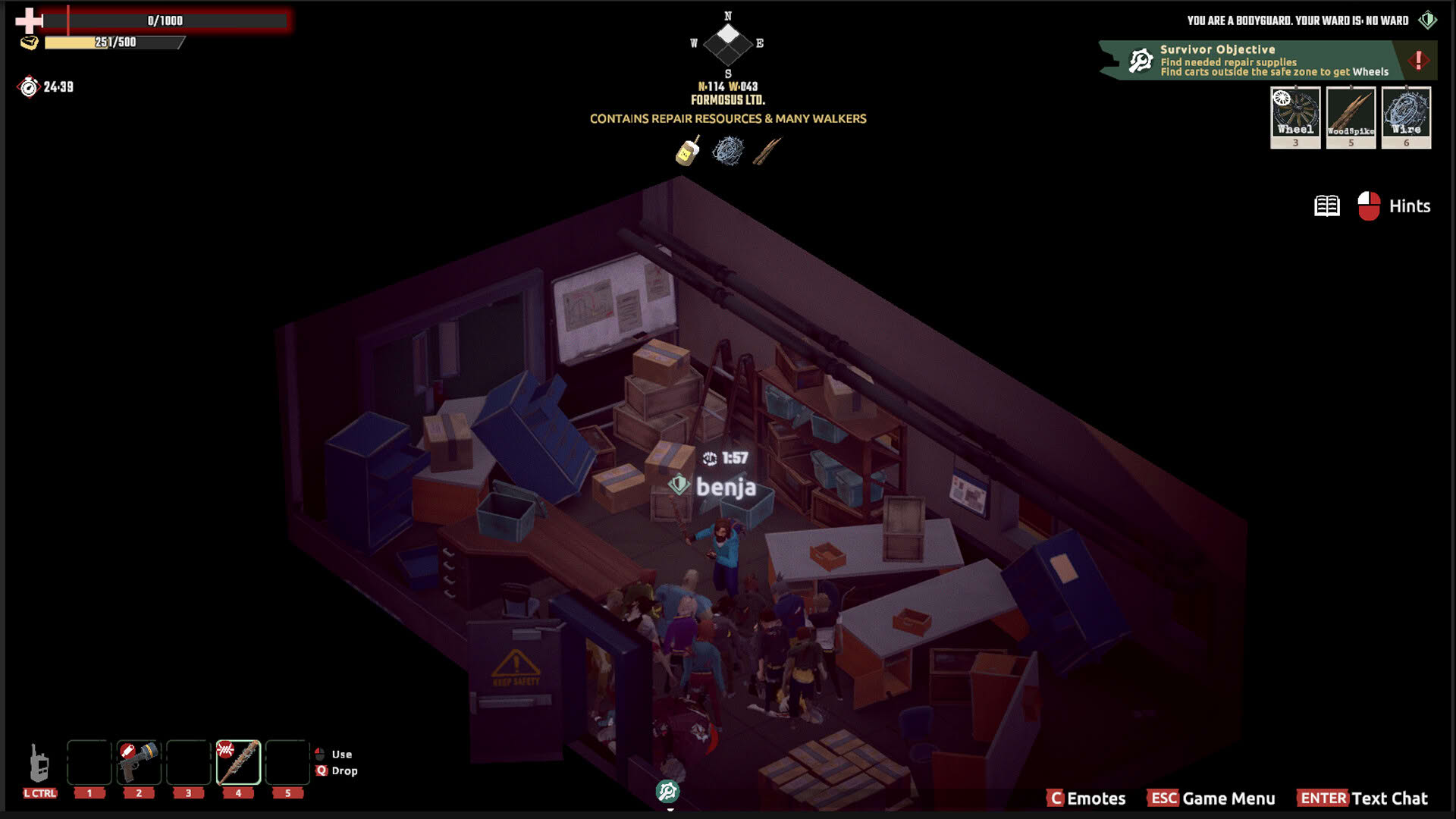 Screenshot for The Walking Dead: Betrayal