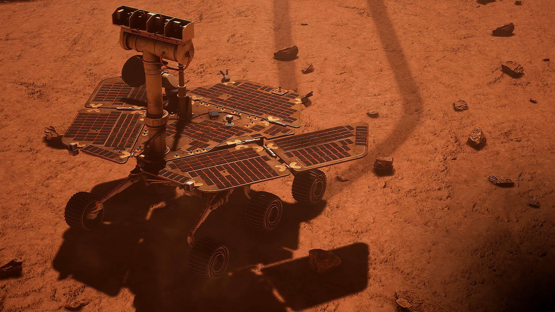 Screenshot for Mars Rover Simulator