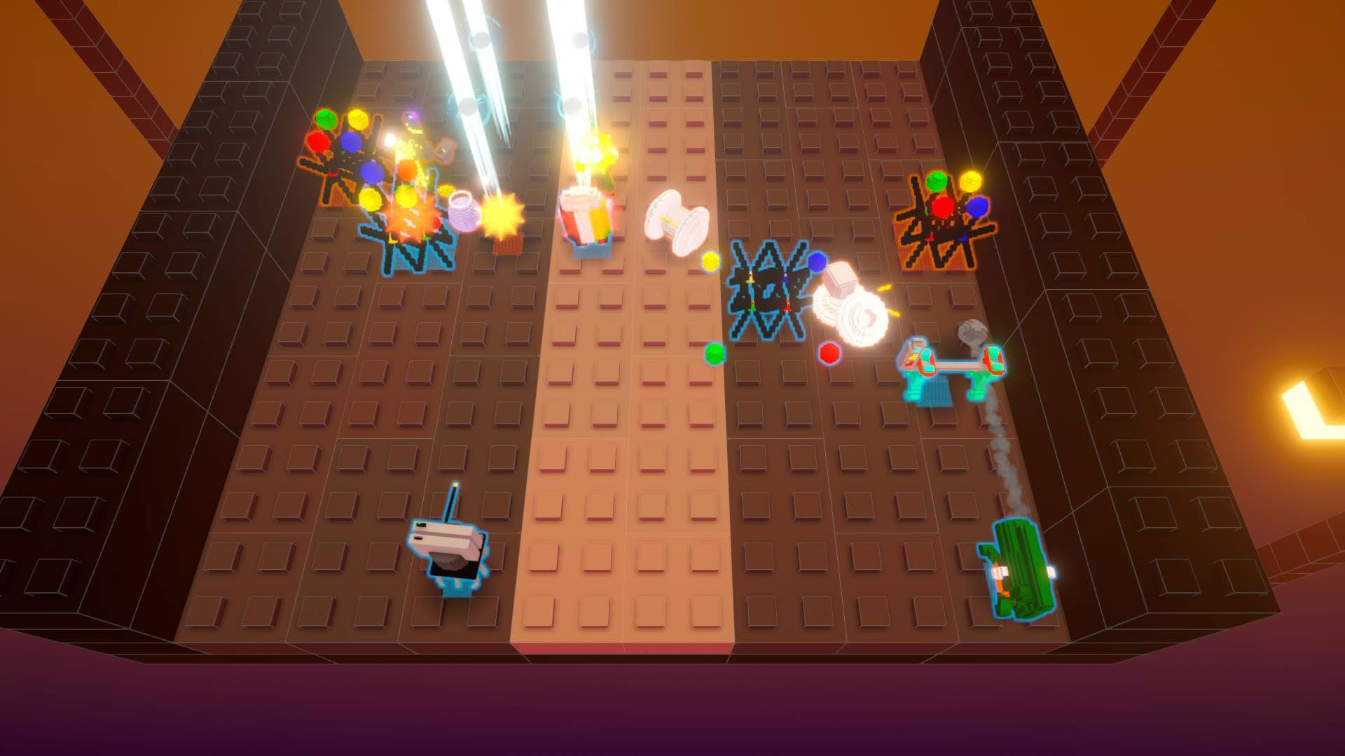 Screenshot for BokuRobo: Boxed Cell Robot Armies