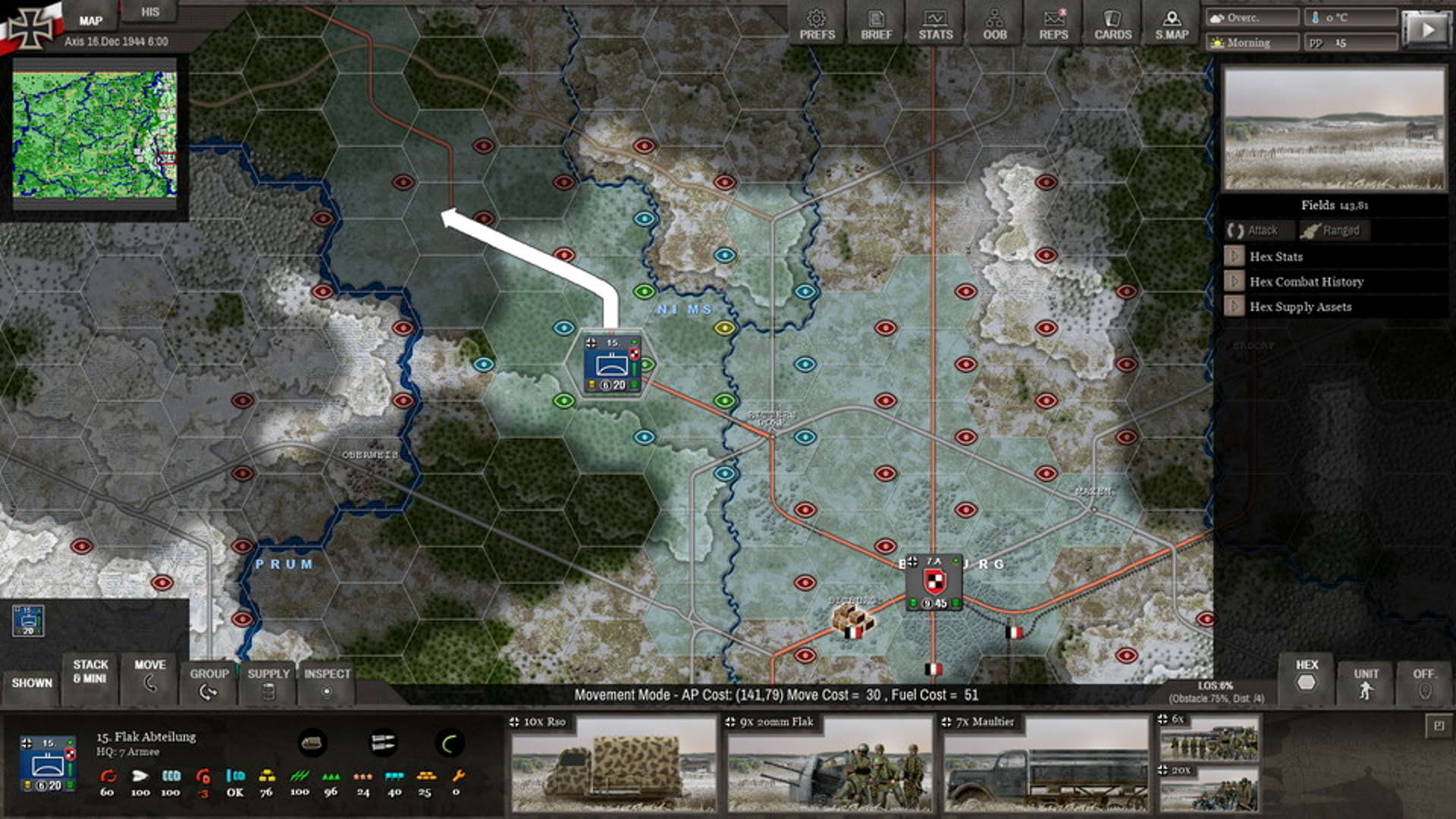 Screenshot for Decisive Campaigns: Ardennes Offensive