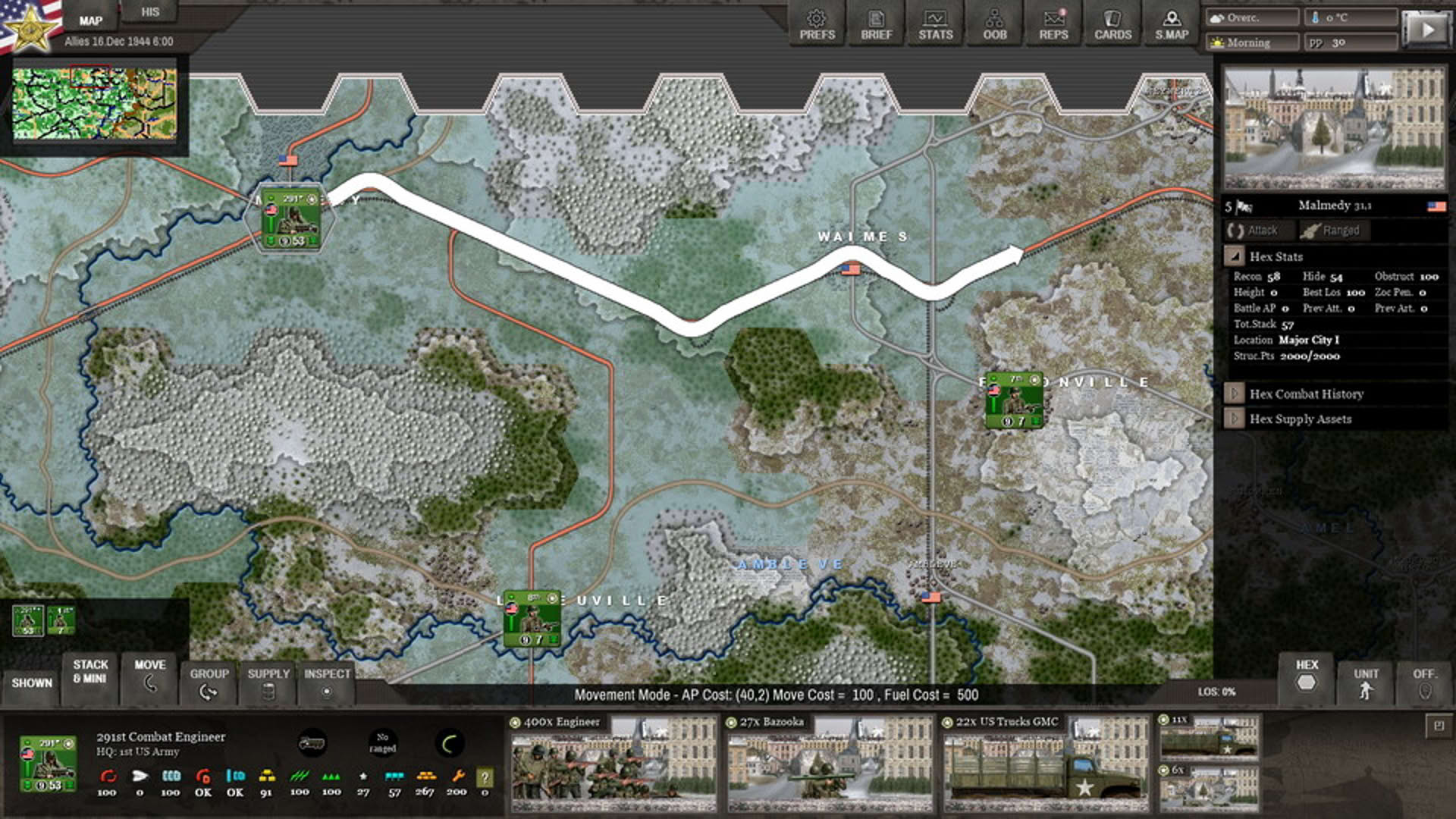 Screenshot for Decisive Campaigns: Ardennes Offensive