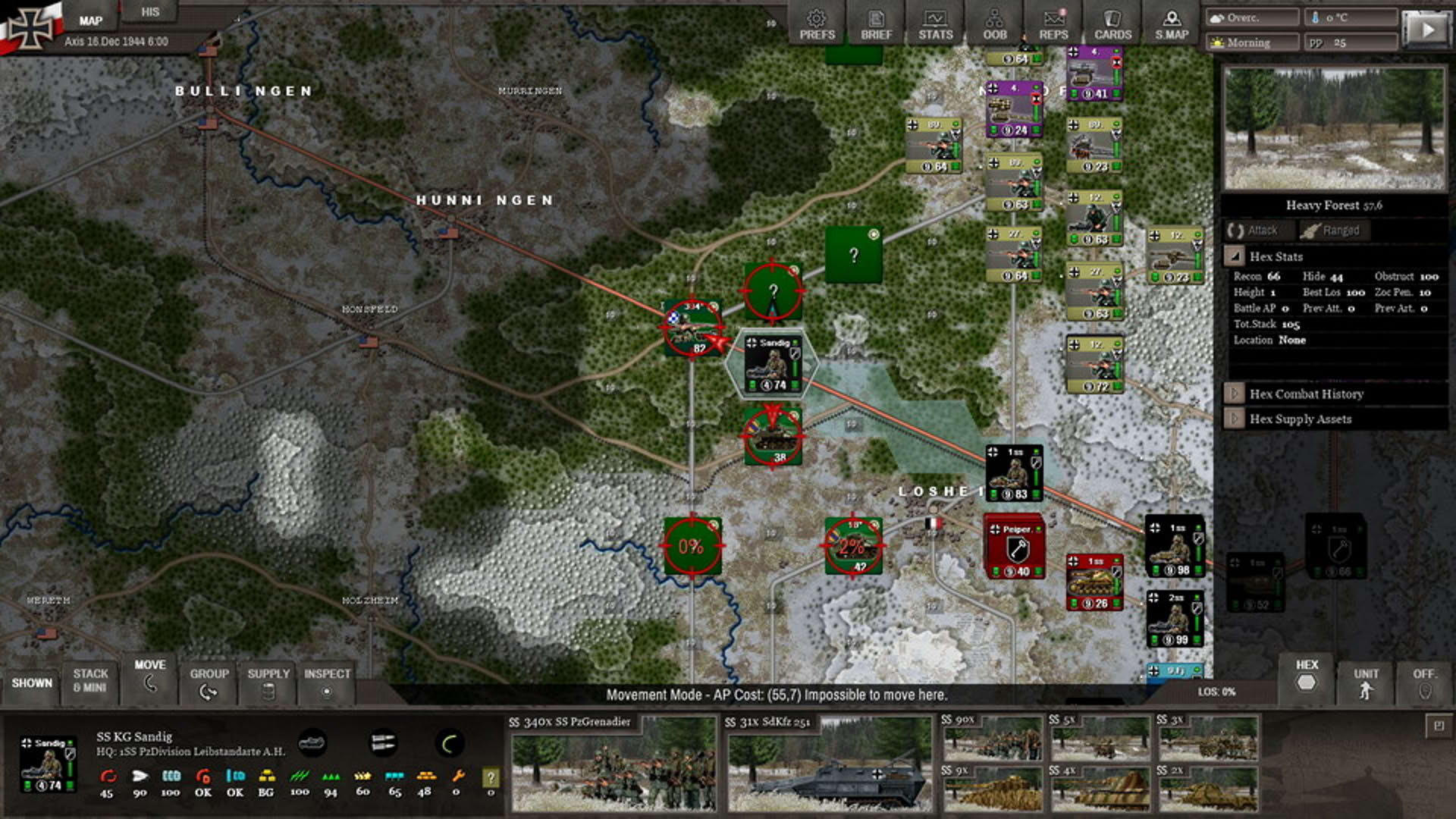 Screenshot for Decisive Campaigns: Ardennes Offensive