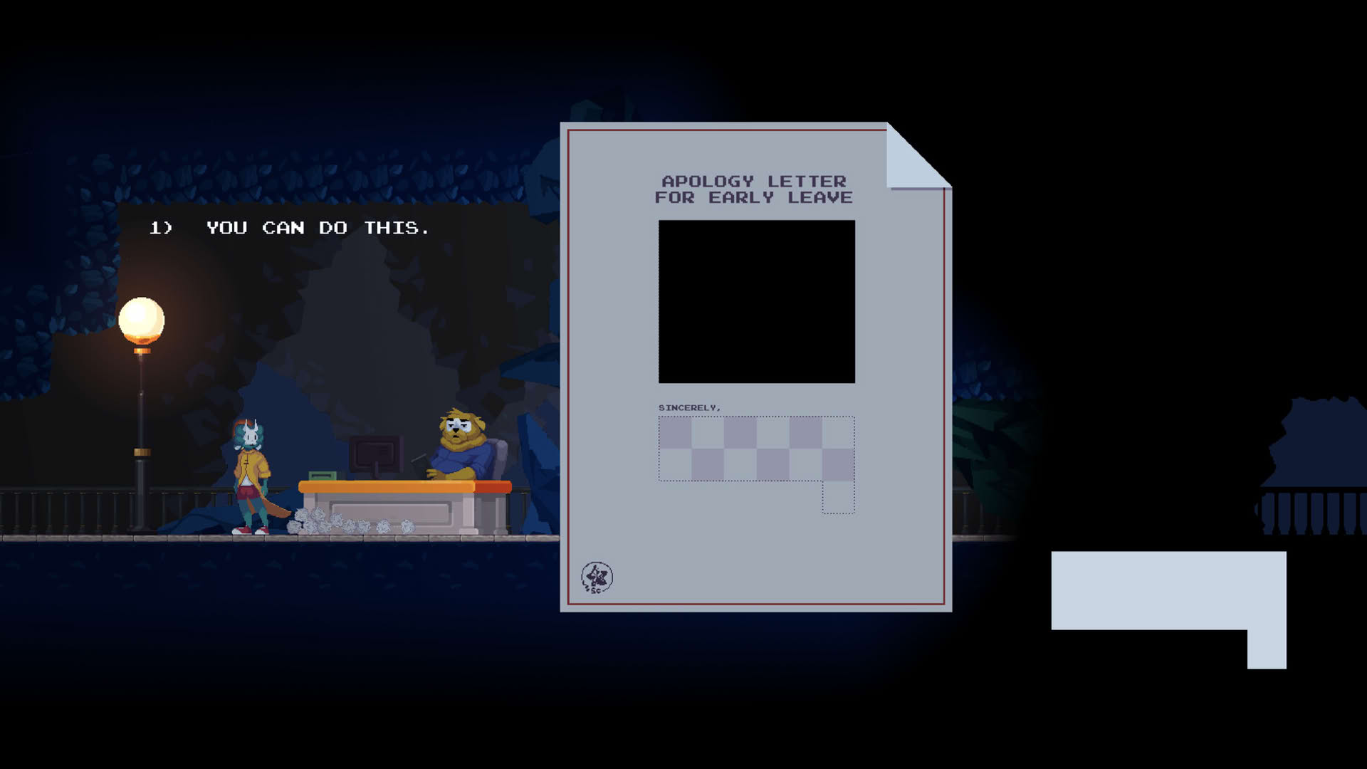 Screenshot for Peppered: An Existential Platformer