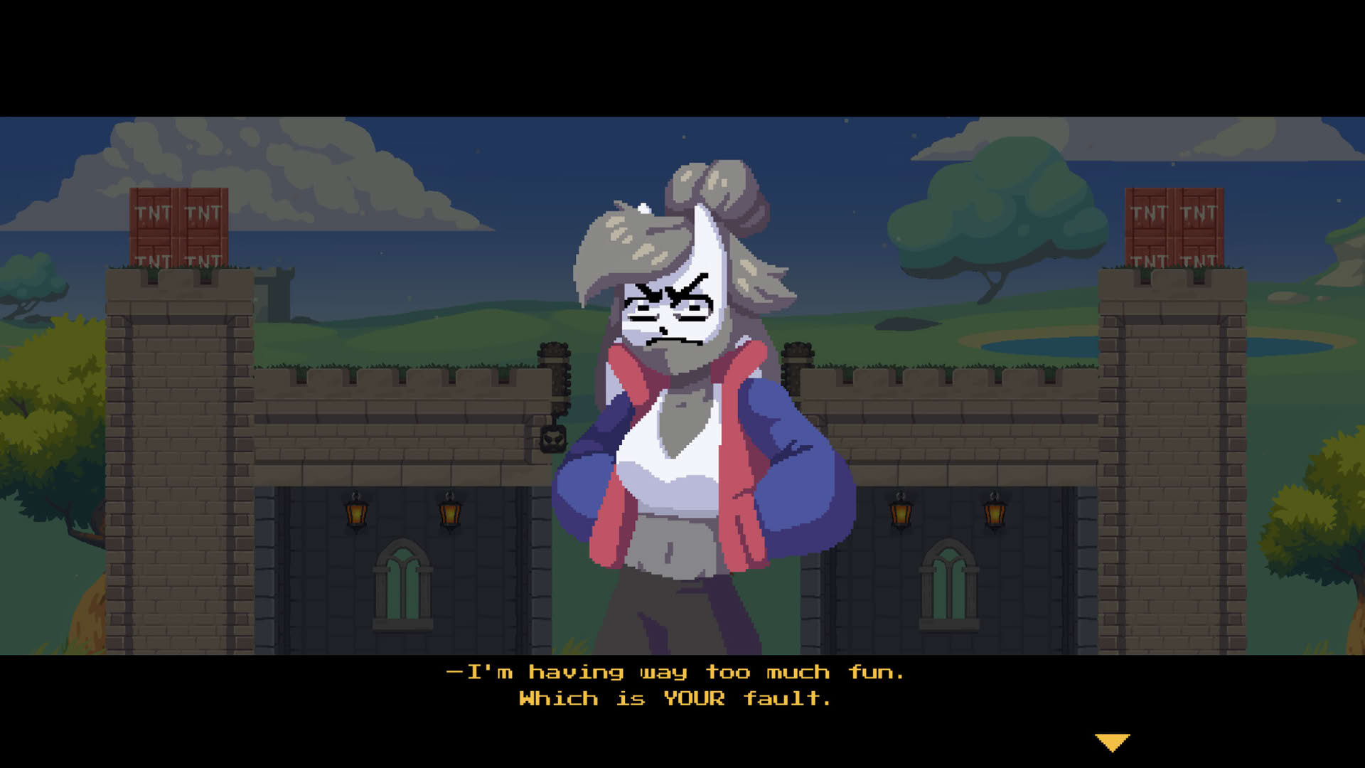 Screenshot for Peppered: An Existential Platformer