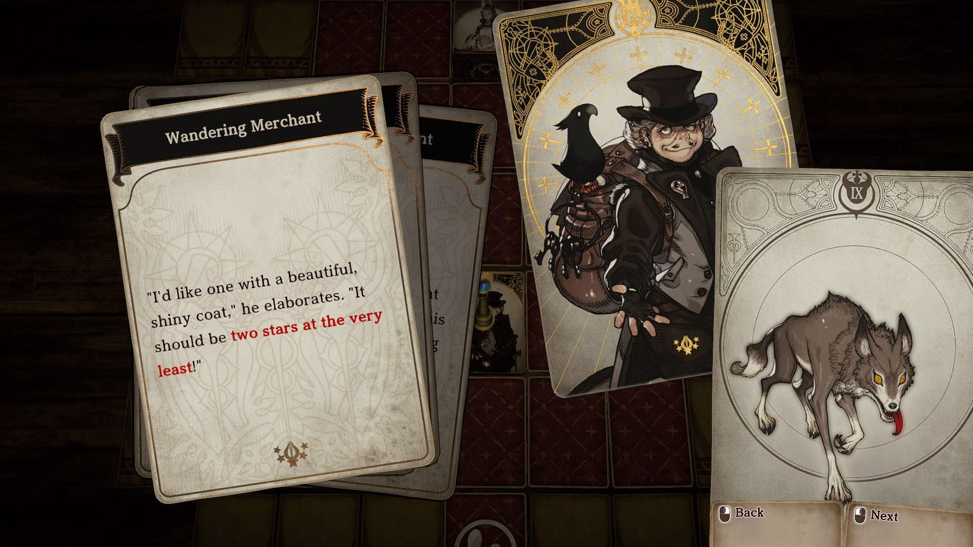 Screenshot for Voice of Cards: The Beasts of Burden