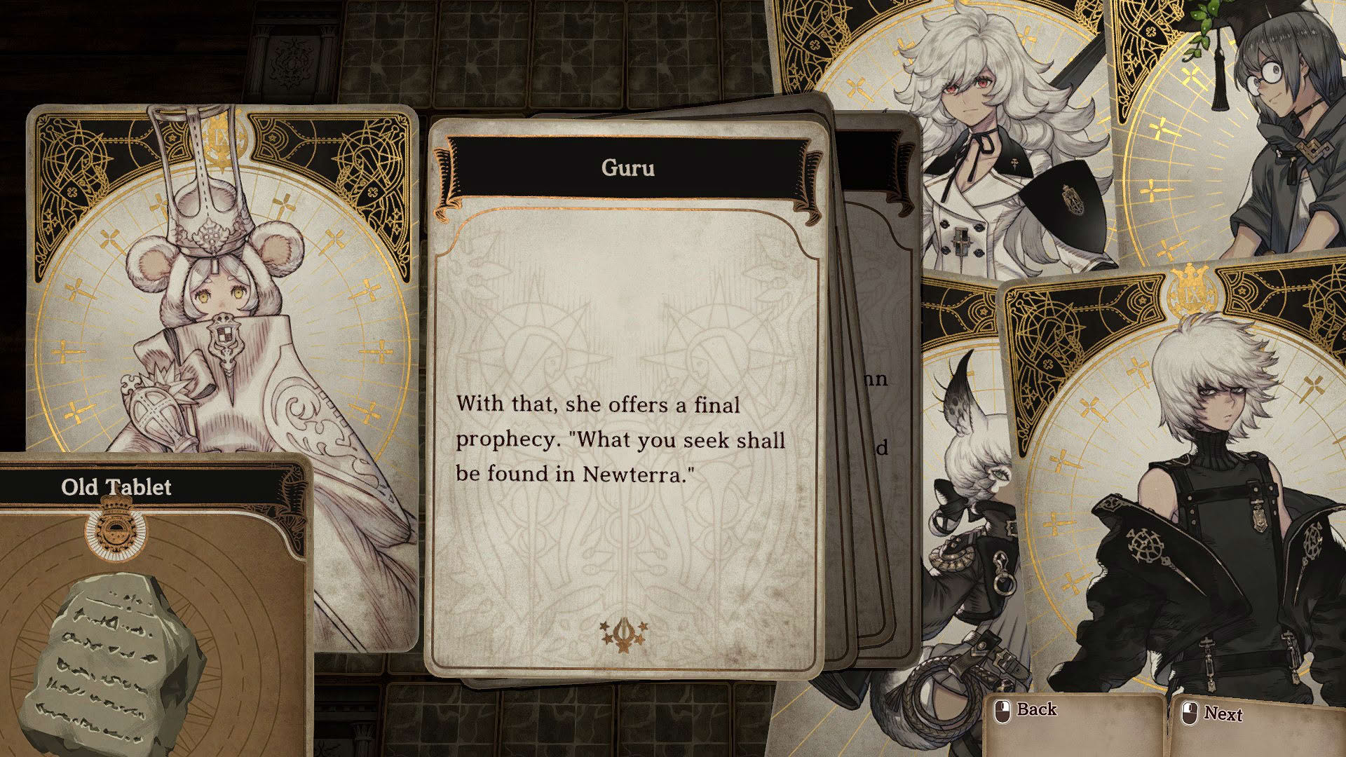 Screenshot for Voice of Cards: The Beasts of Burden