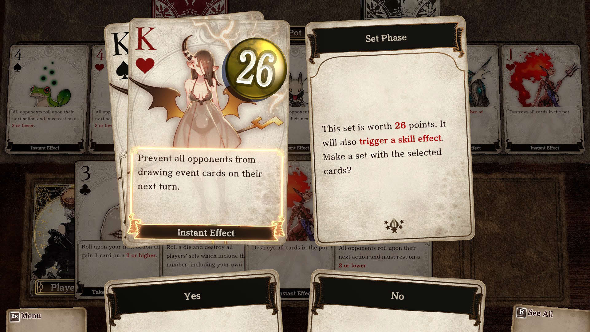 Screenshot for Voice of Cards: The Beasts of Burden