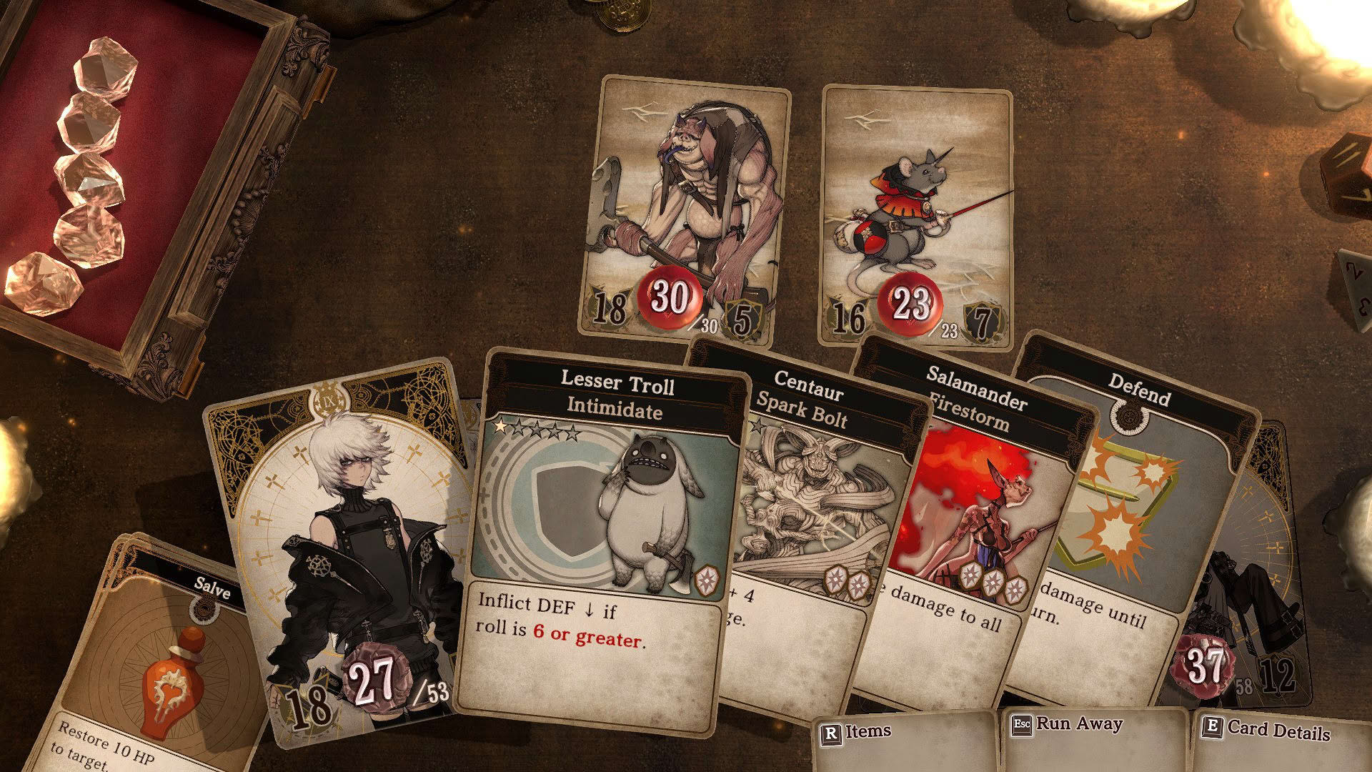 Screenshot for Voice of Cards: The Beasts of Burden