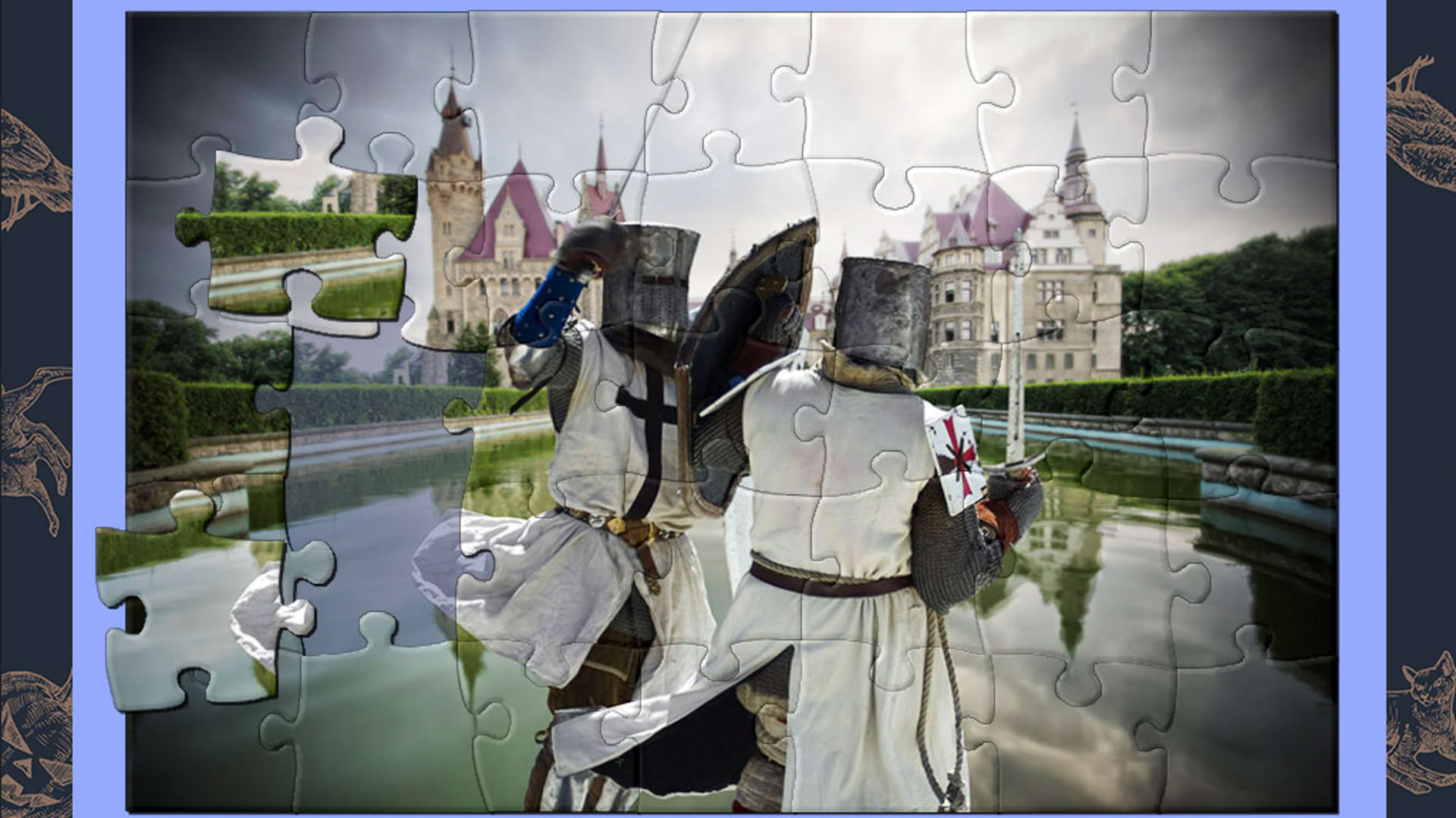Screenshot for 1001 Black Raven Jigsaw