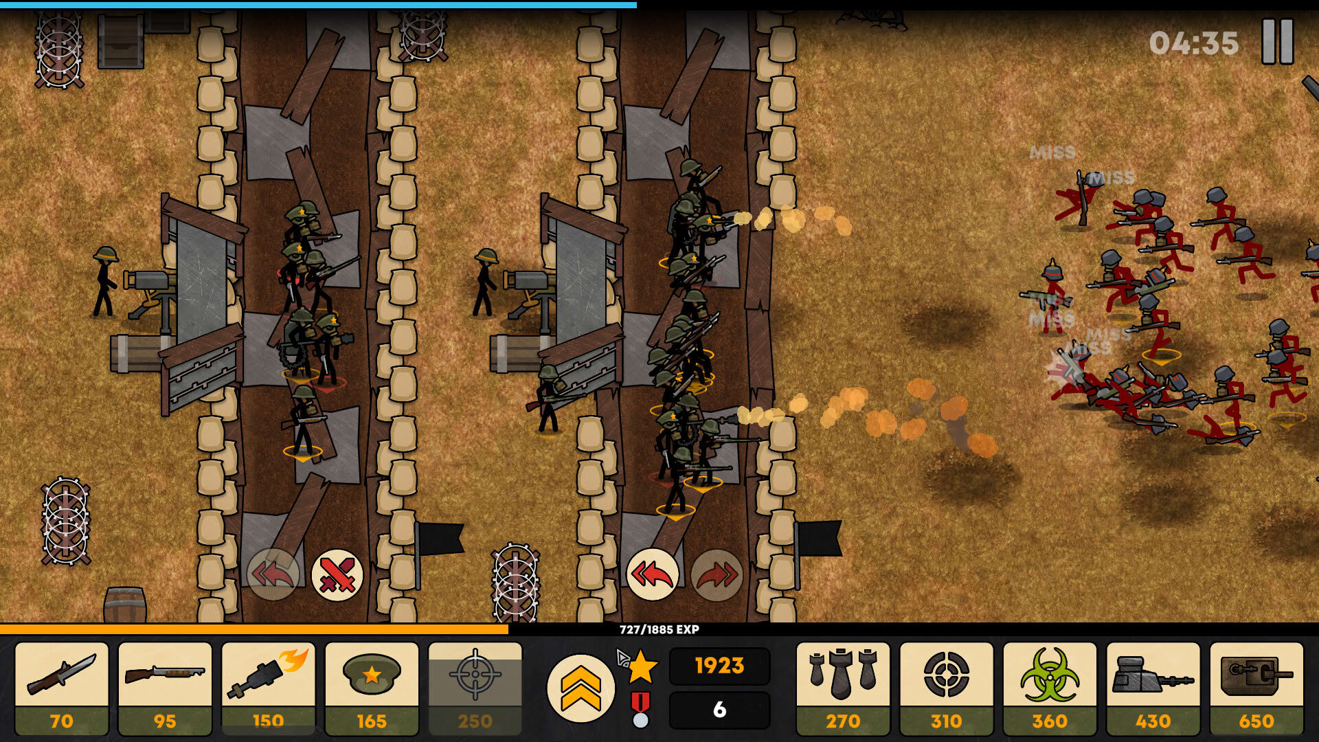 Screenshot for Stickman Trenches