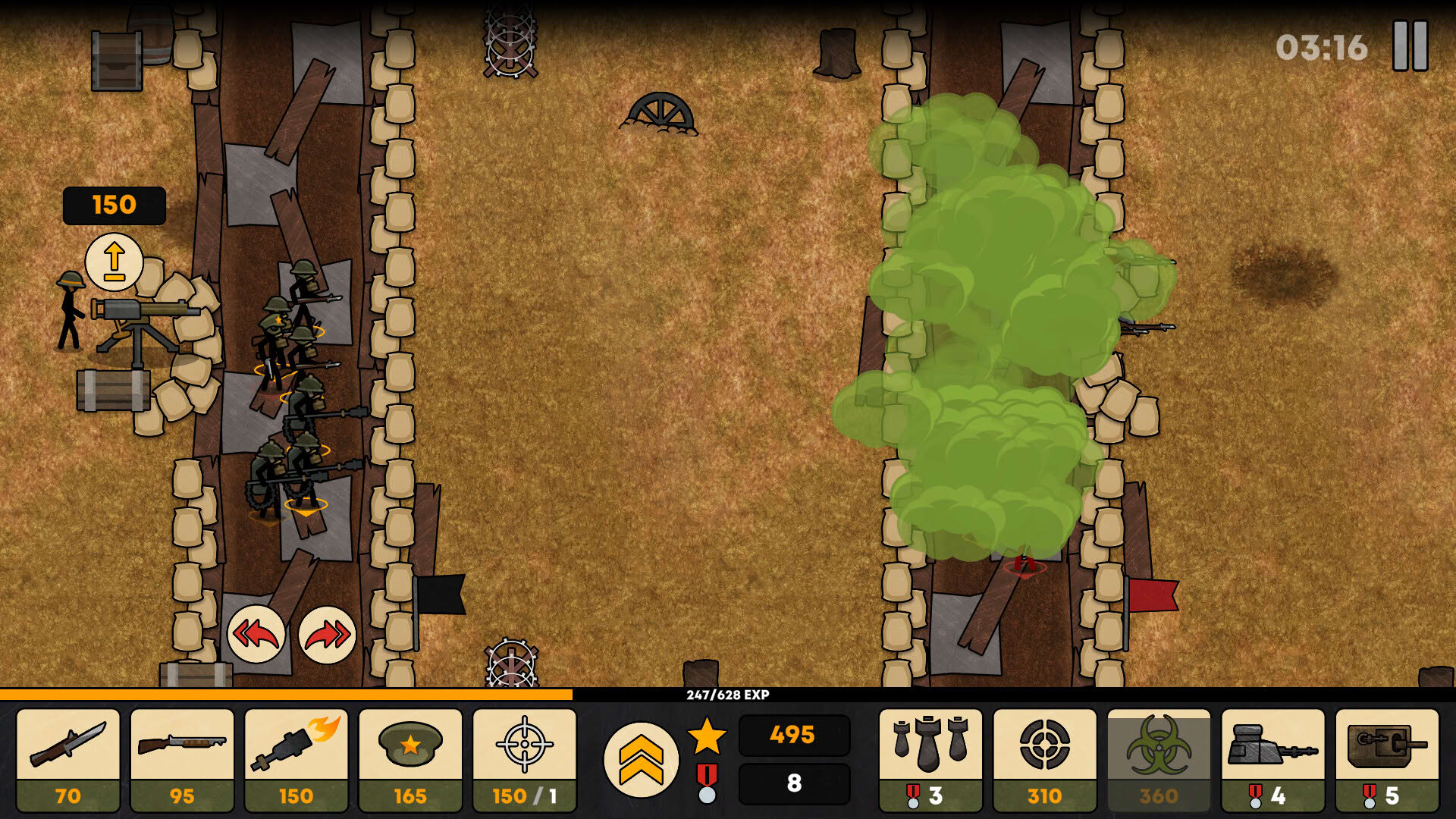 Screenshot for Stickman Trenches