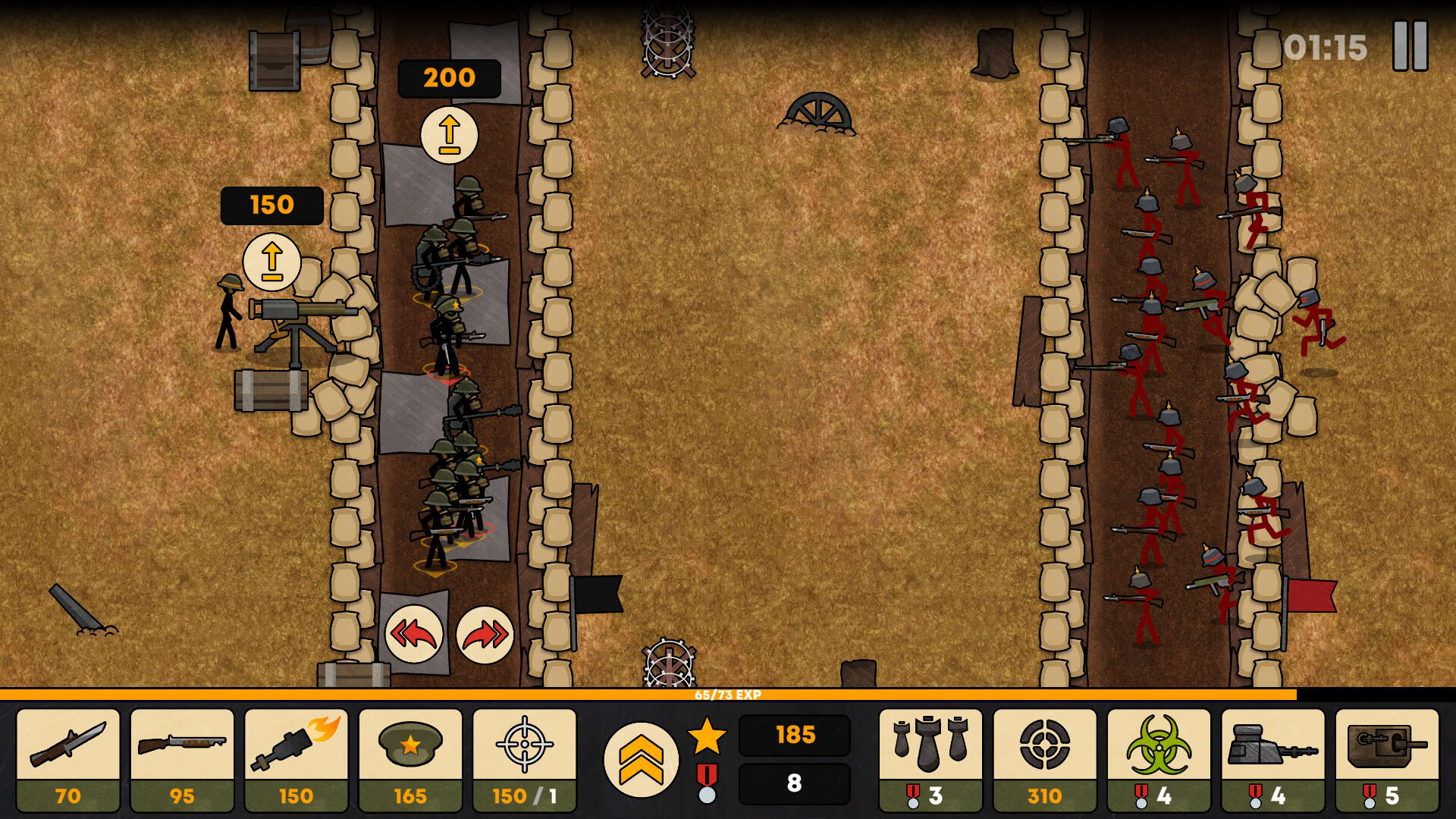 Screenshot for Stickman Trenches