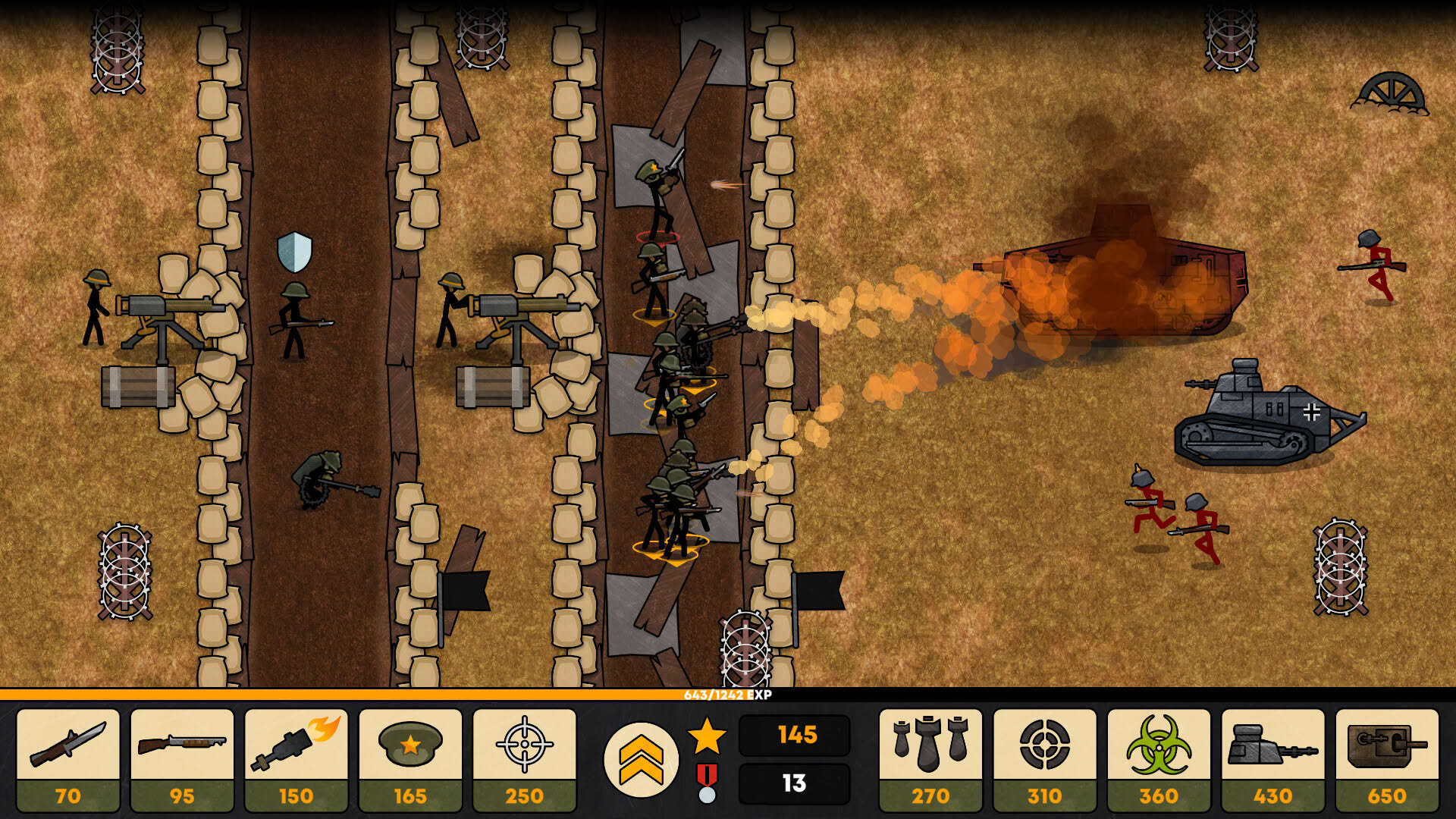 Screenshot for Stickman Trenches