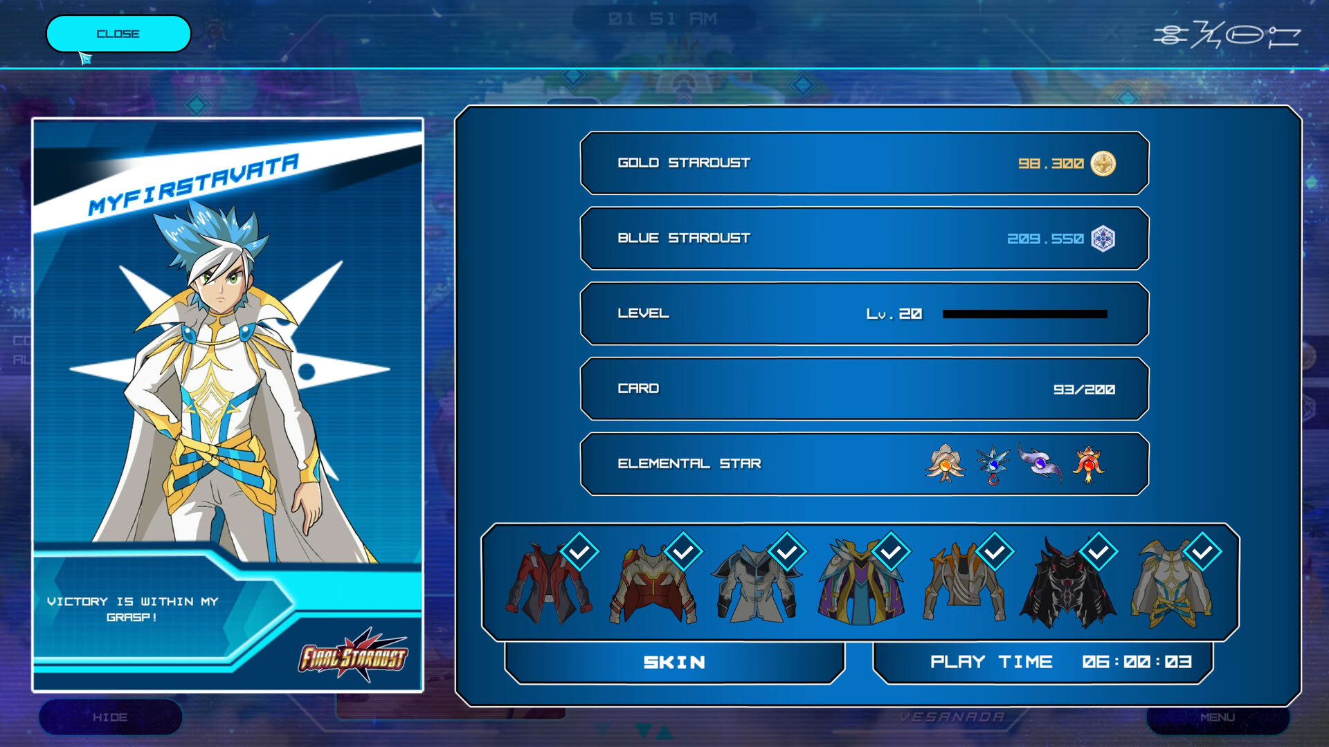 Screenshot for Final Stardust: Cosmic Nexus