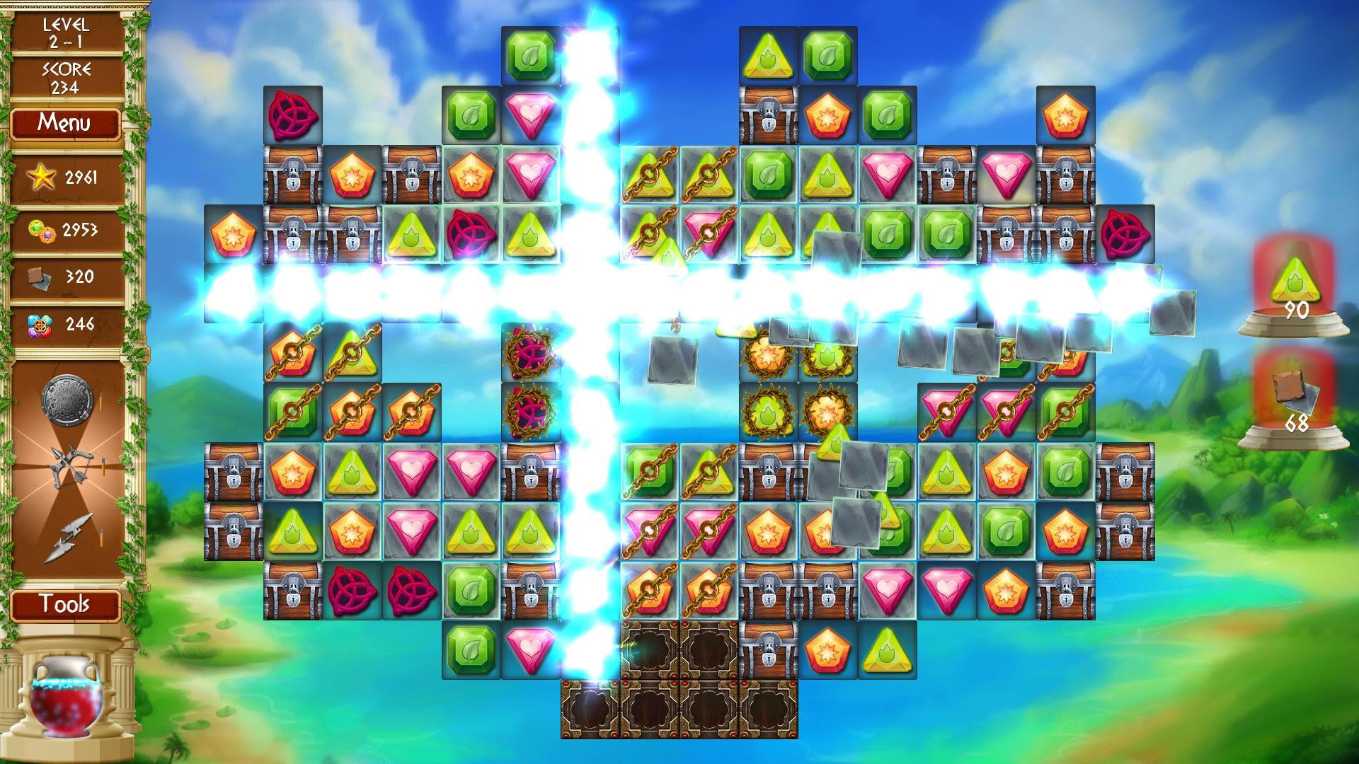 Screenshot for The Chronicles of Hercules II: Wrath of Kronos