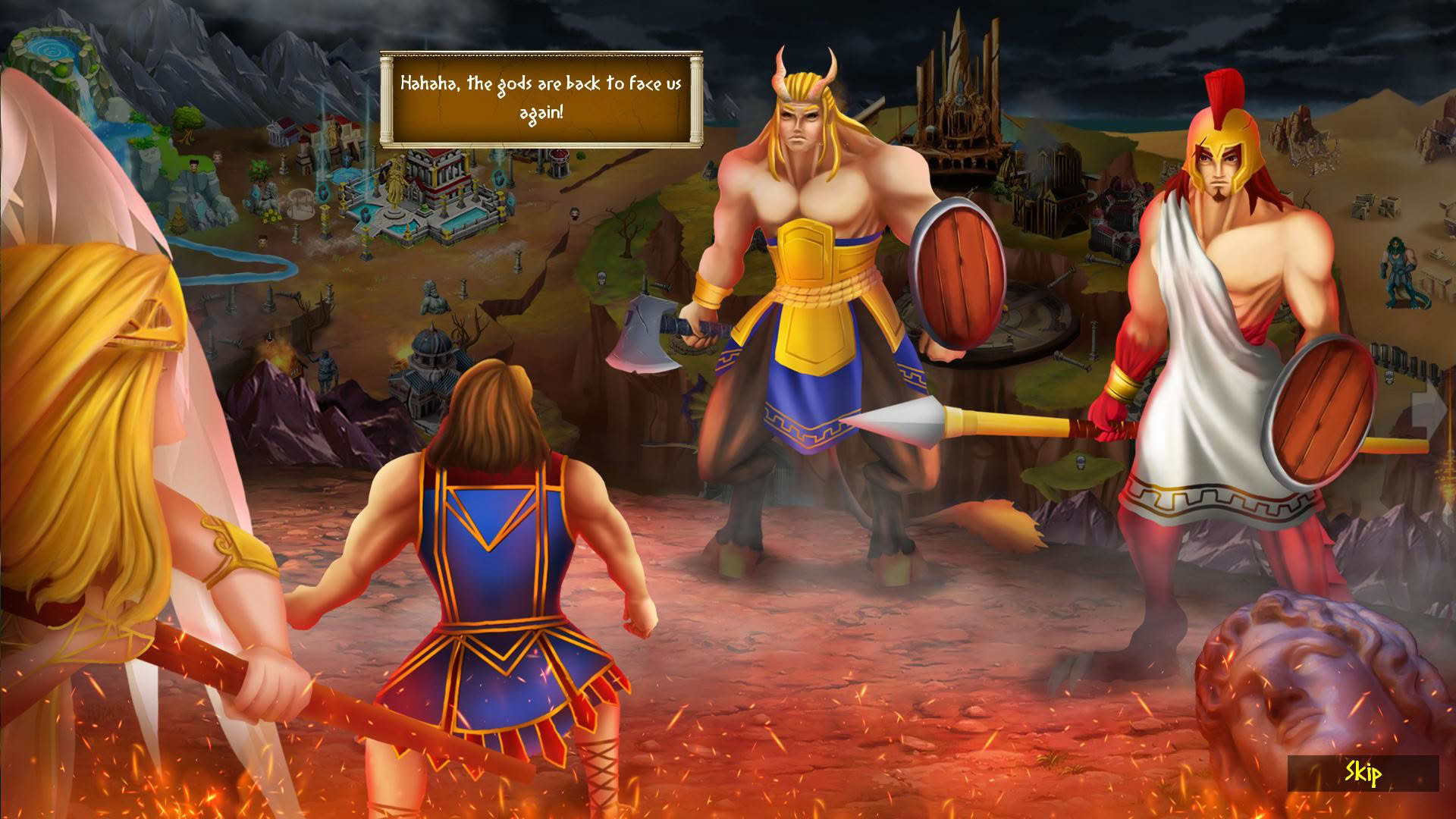 Screenshot for The Chronicles of Hercules II: Wrath of Kronos