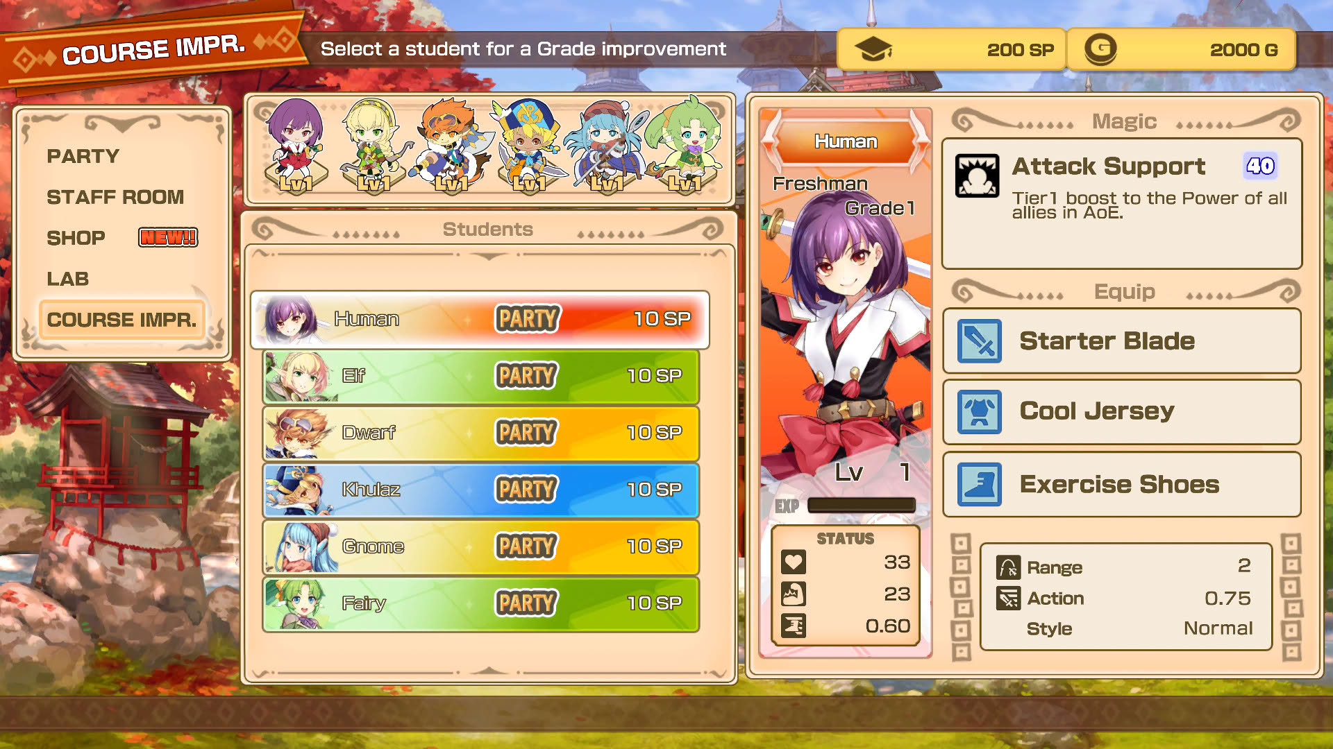 Screenshot for Adventure Academia: The Fractured Continent